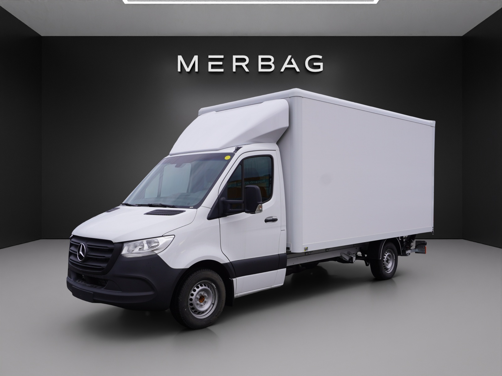 MERCEDES-BENZ Sprinter 317 CDI Lang Kofferaufbau mit Hebebühne