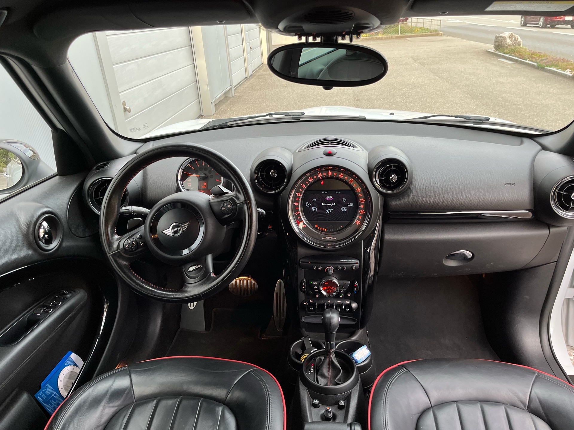 MINI MINI Countryman R60 1.6i John Cooper Works ALL4 Steptronic - harman kardon sound - Navi - Leder - 8-fach Alu-image-6
