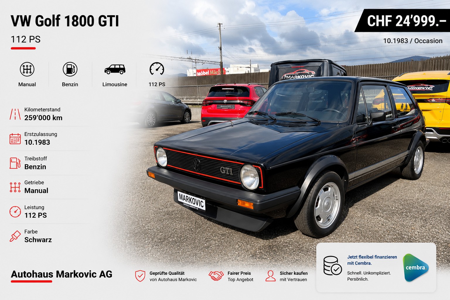 VW Golf 1800 GTI