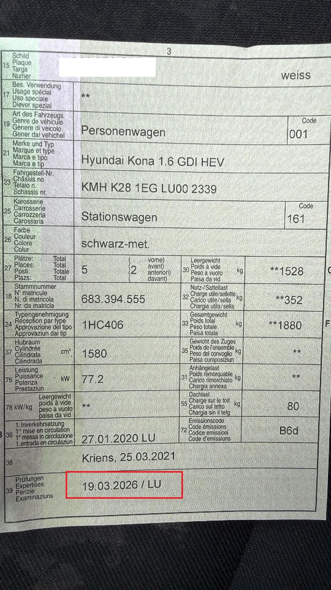 HYUNDAI Kona 1.6 GDi HEV Origo DCT-image-1
