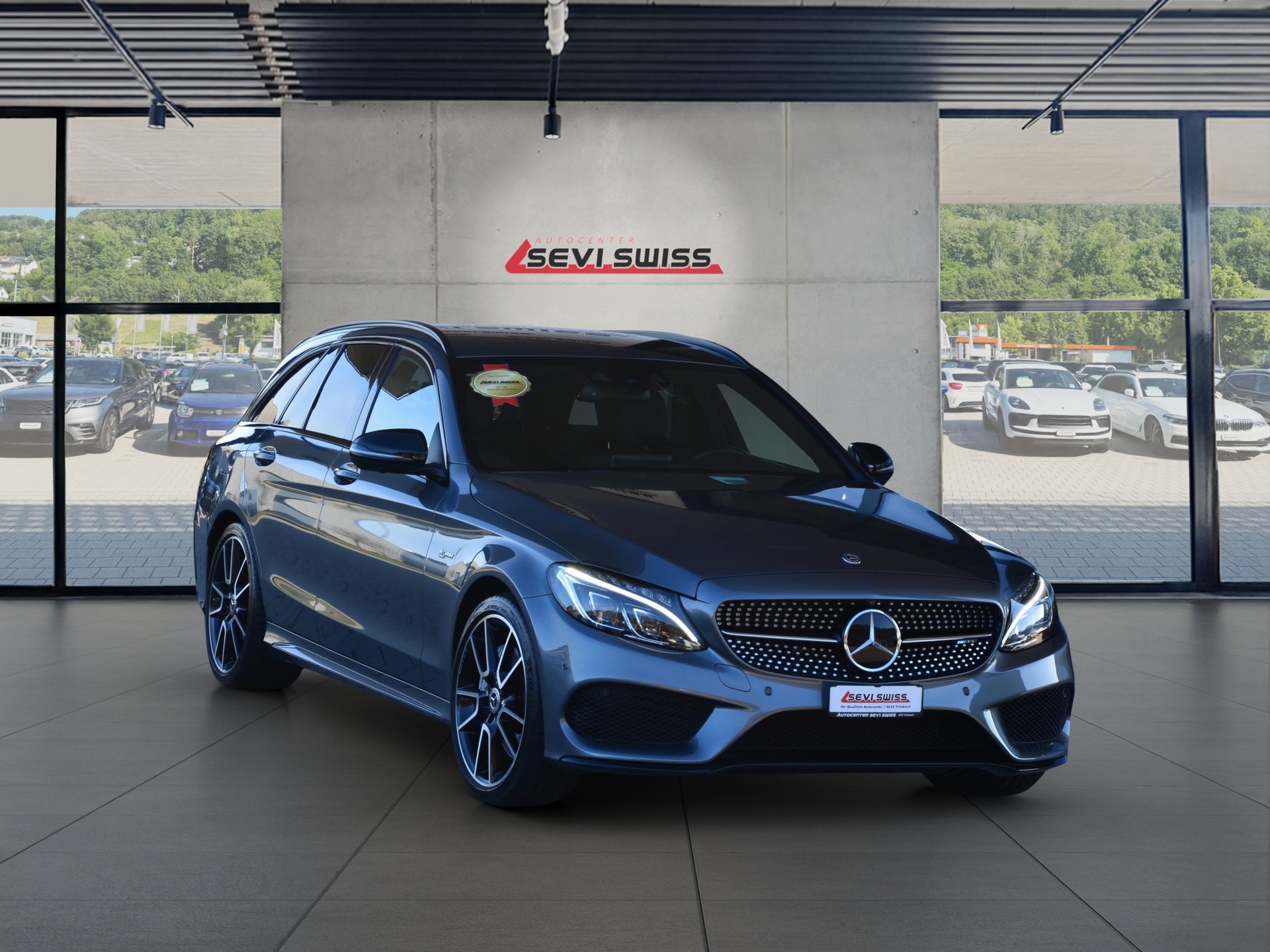 MERCEDES-BENZ C 43 AMG 4Matic 9G-Tronic*Frisch ab MFK,1 Jahr oder 20000km Garantie auf Motor und Getriebe*-image-0