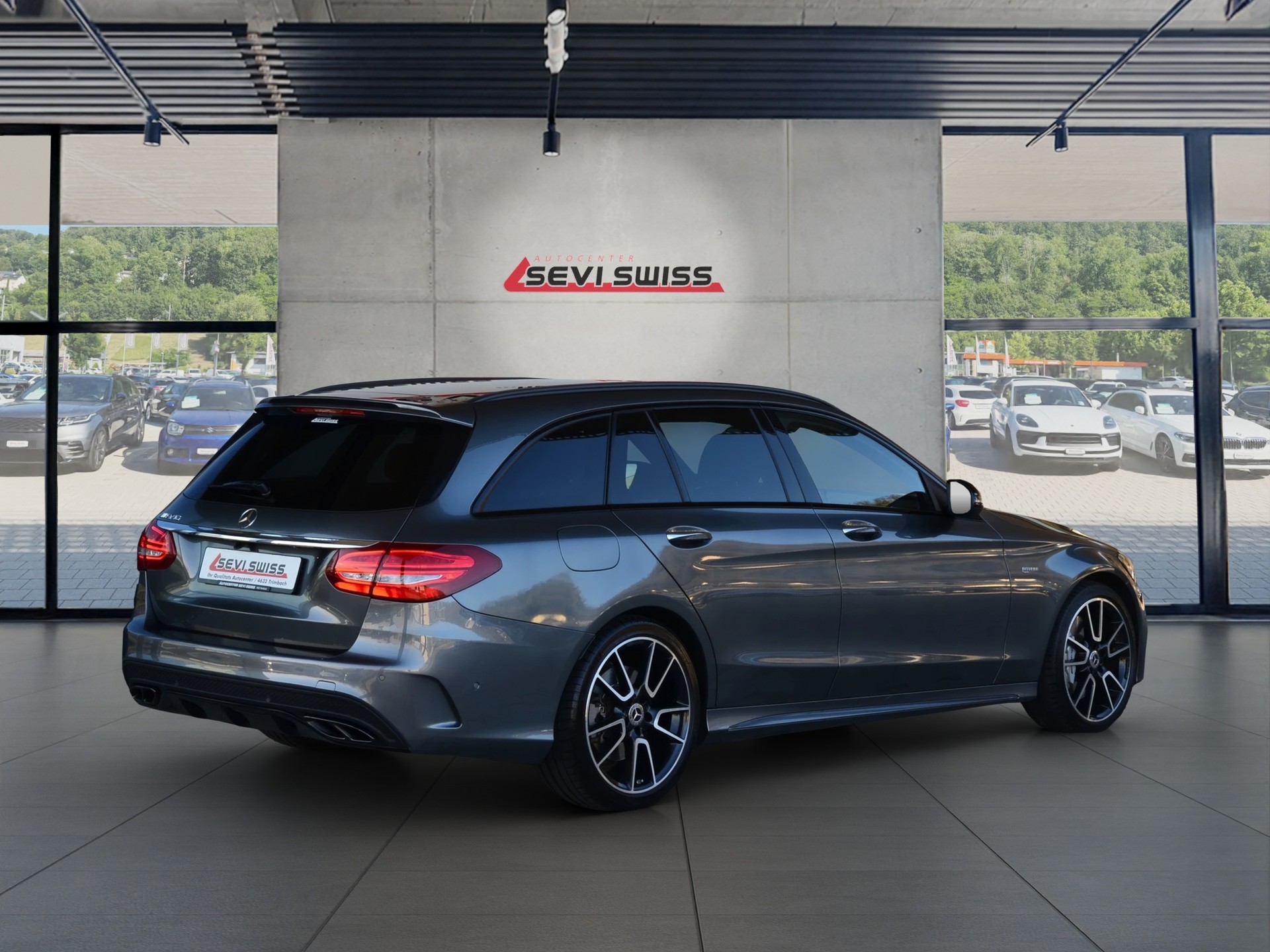MERCEDES-BENZ C 43 AMG 4Matic 9G-Tronic*Frisch ab MFK,1 Jahr oder 20000km Garantie auf Motor und Getriebe*-image-2