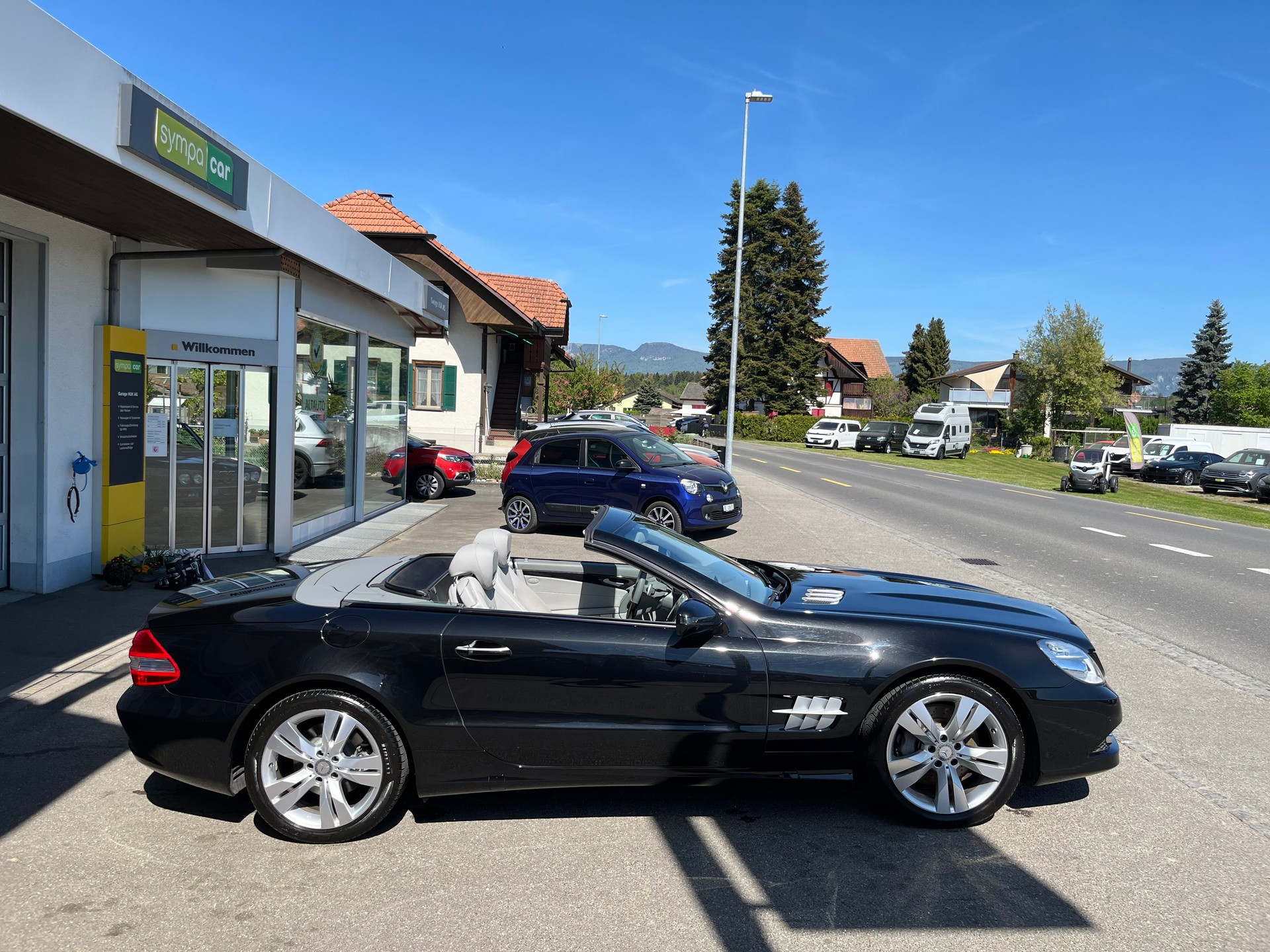 MERCEDES-BENZ SL 500 7G-Tronic+++AUS 1.HAND+++TOP AUSGESTATTET+++-image-3