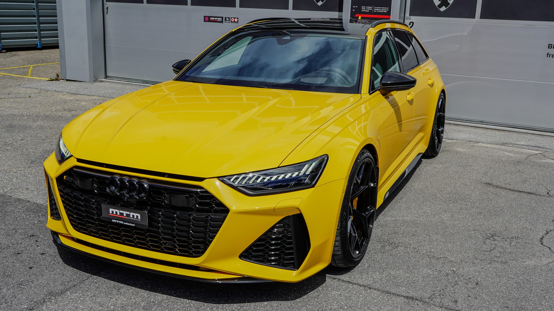 AUDI RS6 4.0 V8 TFSI quattro ***VEGAS GELB / AUDI EXCLUSIVE / GELBE NÄHTE / MTM FELGEN***-image-4