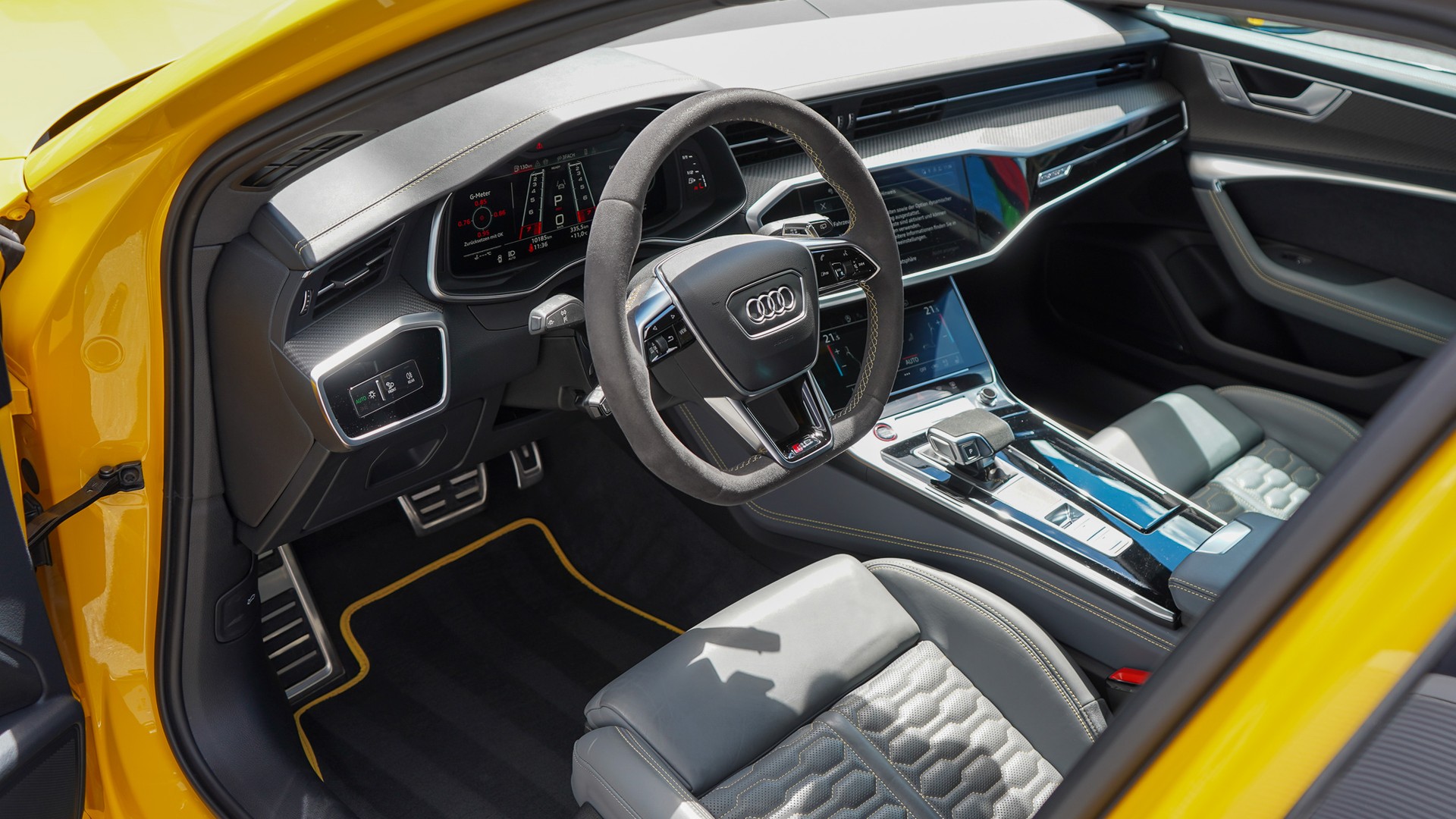 AUDI RS6 4.0 V8 TFSI quattro ***VEGAS GELB / AUDI EXCLUSIVE / GELBE NÄHTE / MTM FELGEN***-image-11