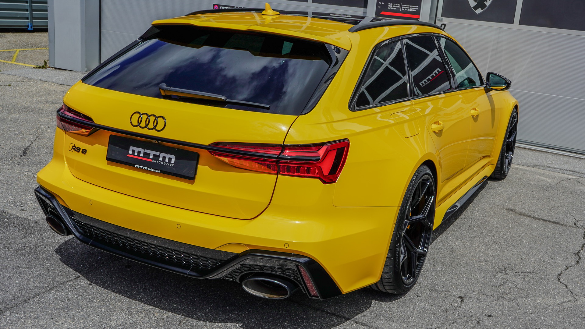 AUDI RS6 4.0 V8 TFSI quattro ***VEGAS GELB / AUDI EXCLUSIVE / GELBE NÄHTE / MTM FELGEN***-image-5