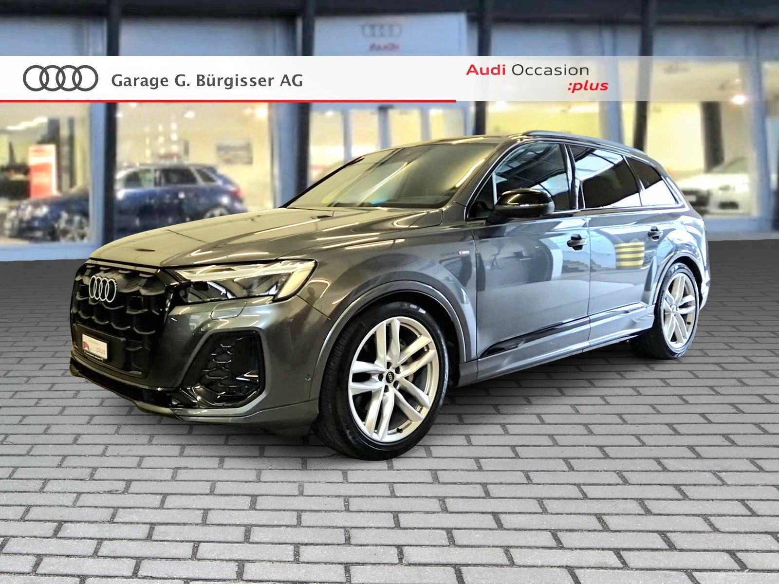 AUDI Q7 50 TDI quattro S Line tiptronic Daytonagrau Perleffekt-image-0
