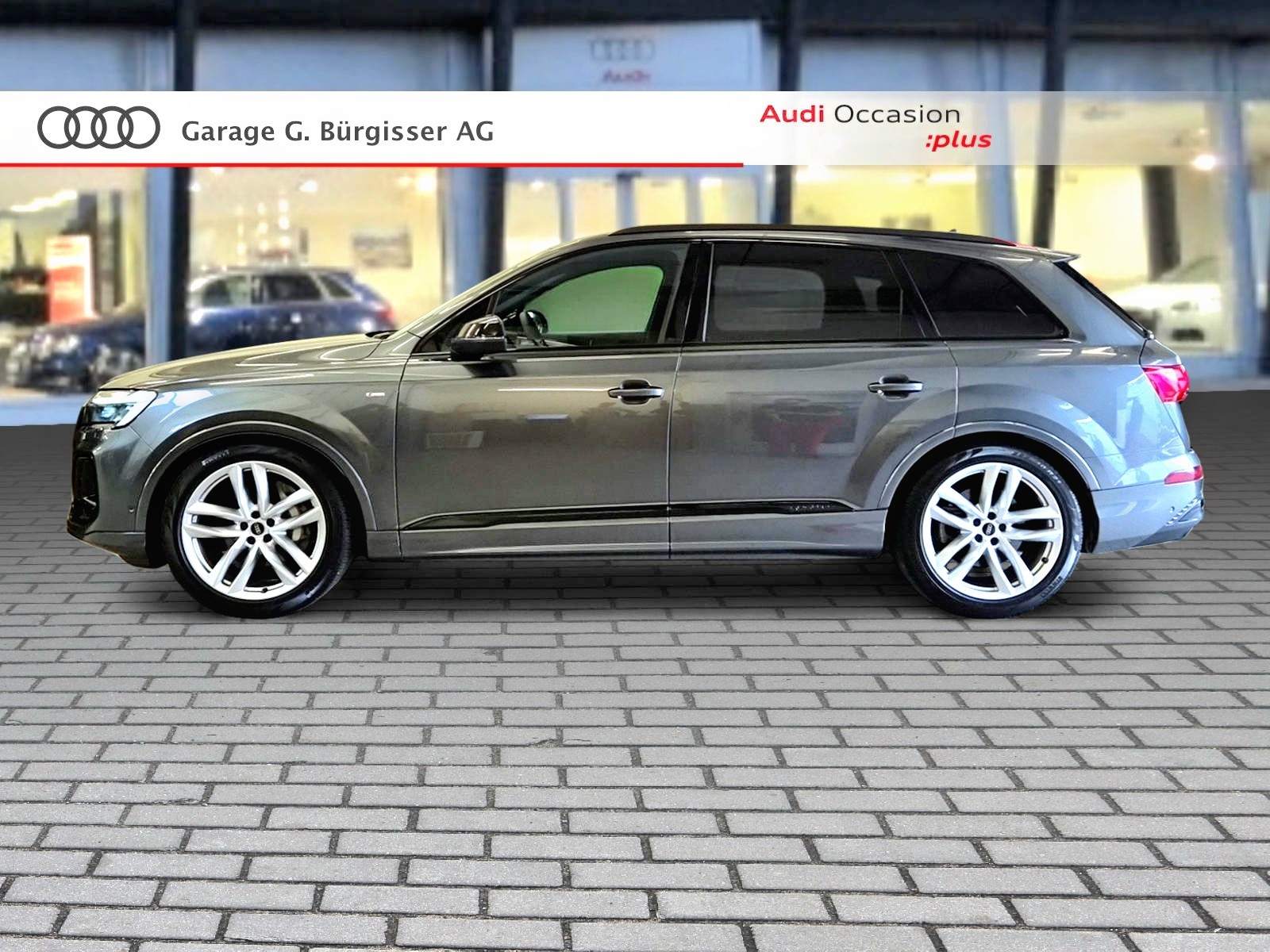 AUDI Q7 50 TDI quattro S Line tiptronic Daytonagrau Perleffekt-image-2