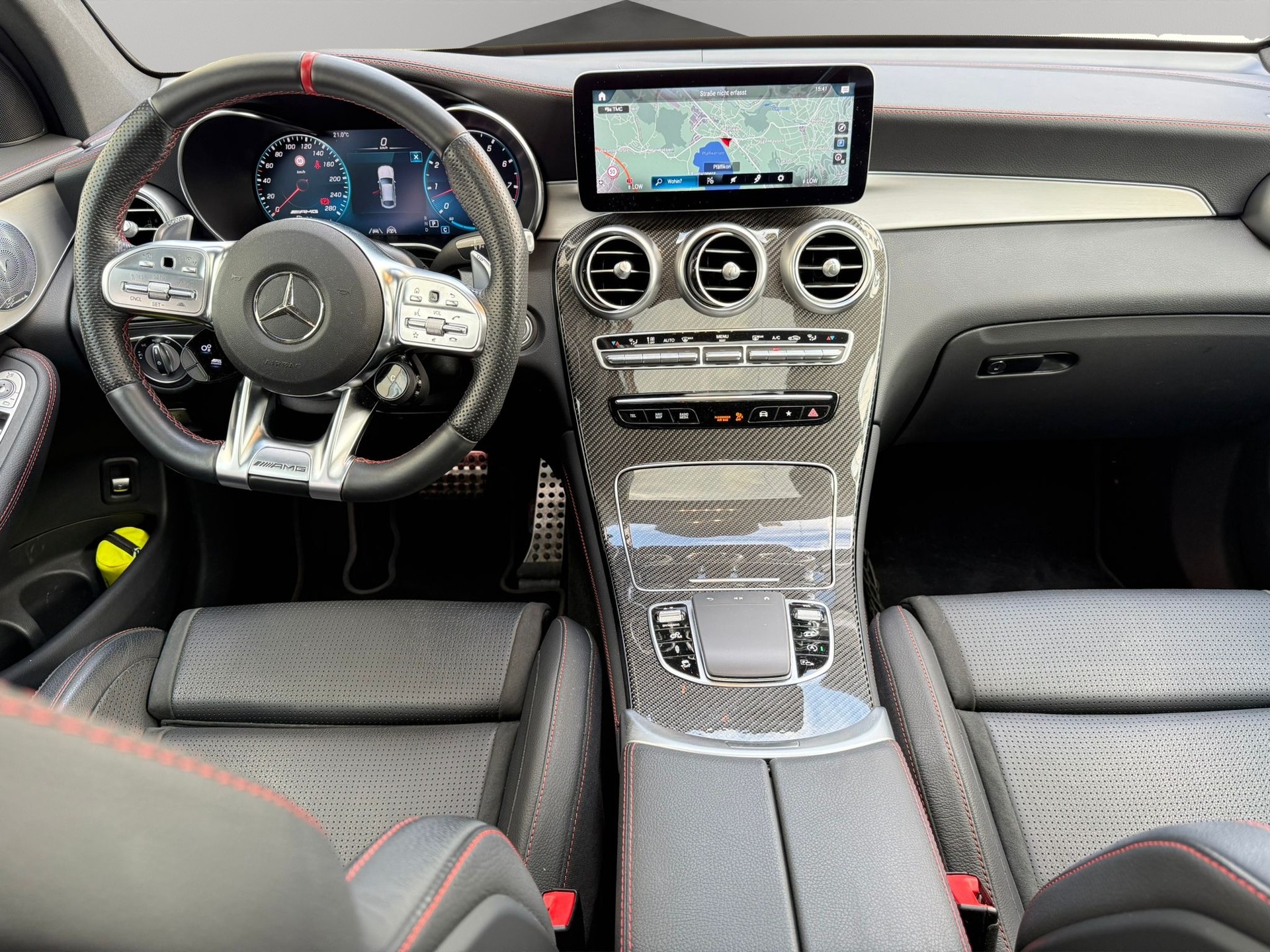 MERCEDES-BENZ Mercedes GLC 43 AMG Coupé 4MATIC | Performance Abgasanlage | Panorama | Carbon-image-6