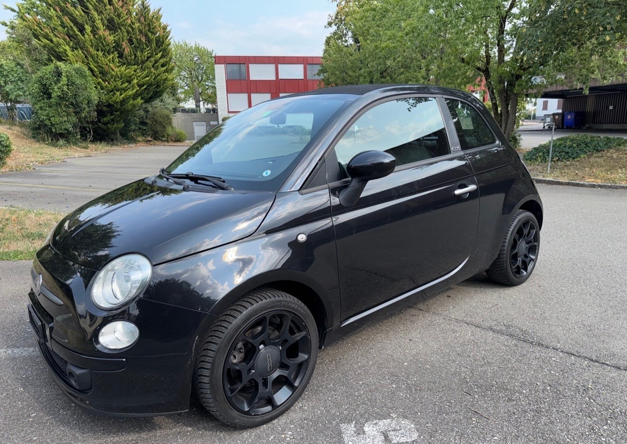 FIAT 500 0.9 Twinair Turbo Matt Black-image-0