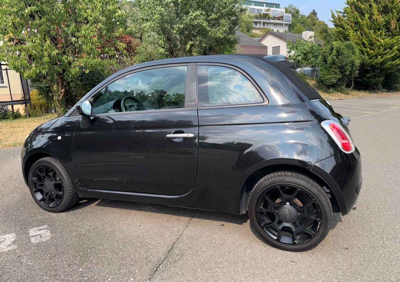 FIAT 500 0.9 Twinair Turbo Matt Black-image-1