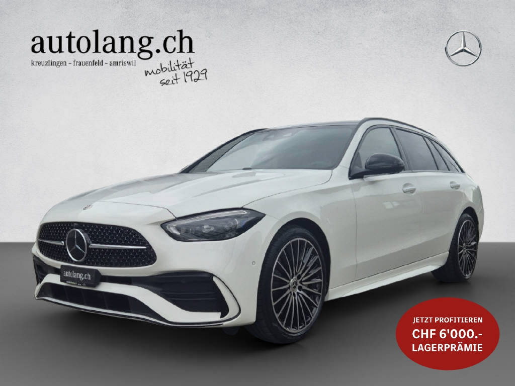 MERCEDES-BENZ C 220 d AMG Line 4Matic Swiss Star T-Modell-image-0