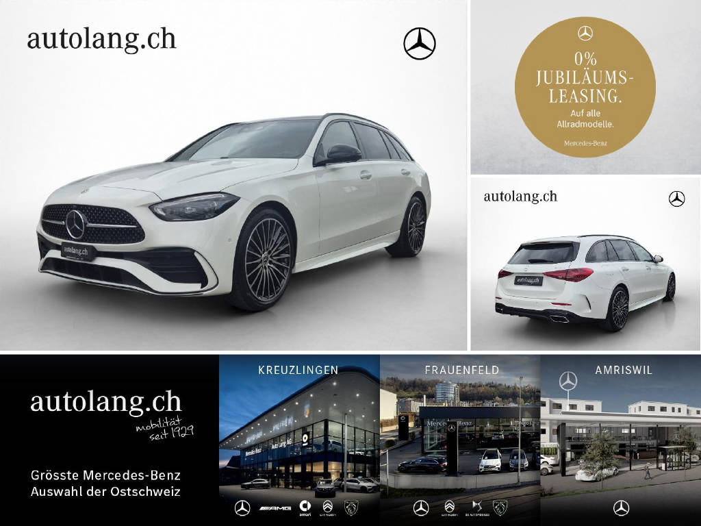 MERCEDES-BENZ C 220 d AMG Line 4Matic Swiss Star T-Modell-image-0