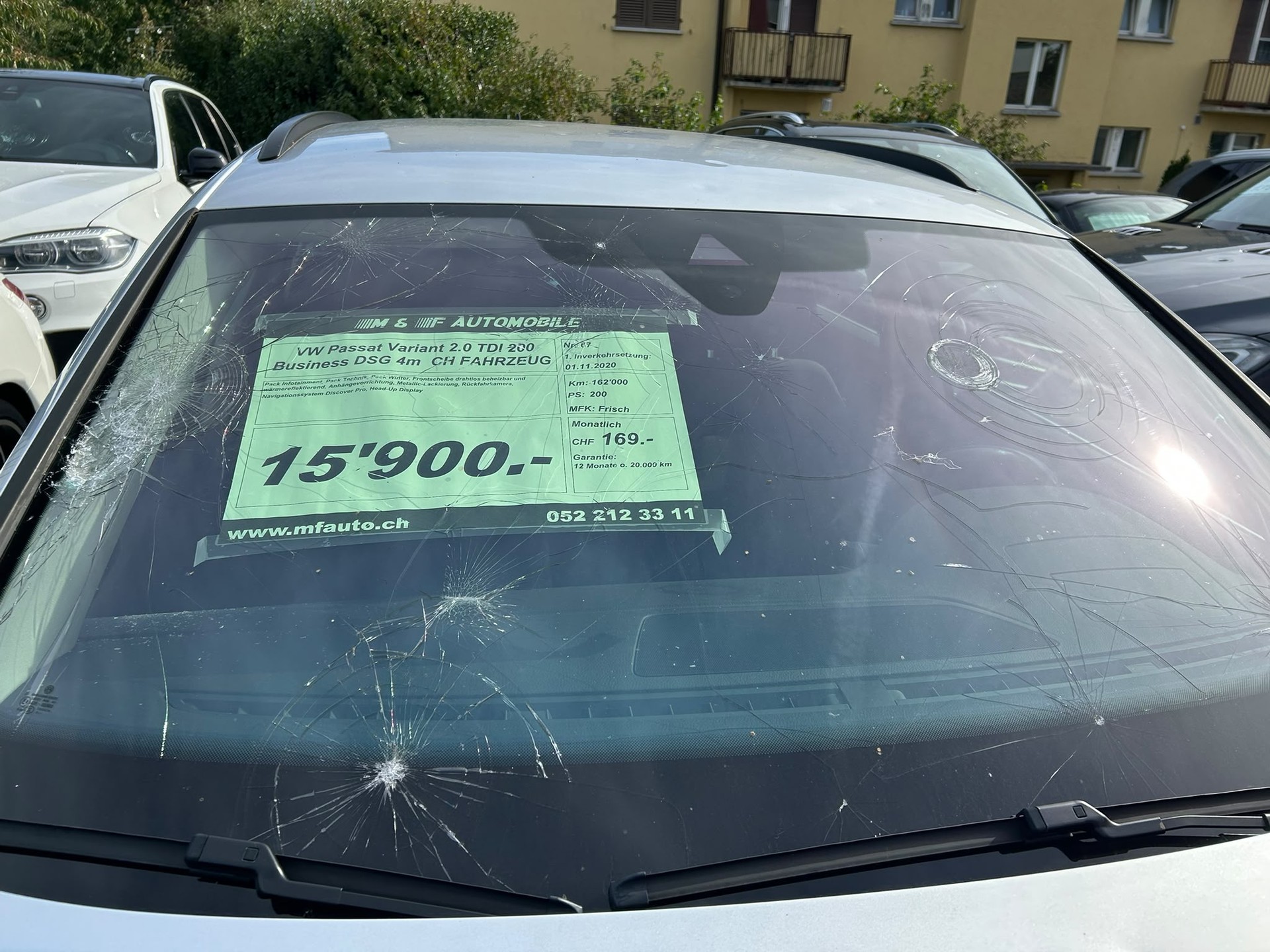 VW Passat Variant 2.0 TDI 200 Business DSG 4m CH FAHRZEUG ( Hagelschaden )-image-21