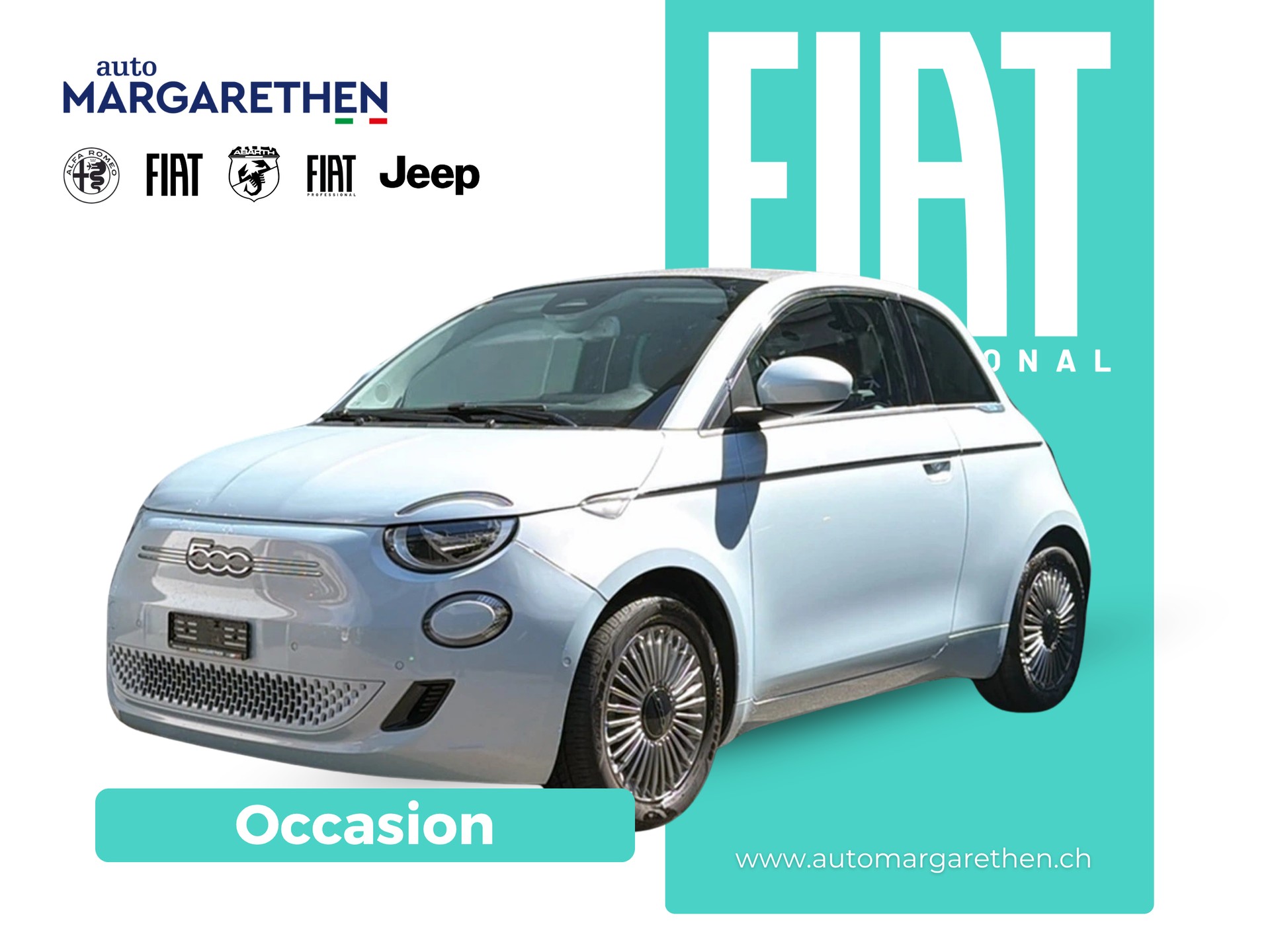 FIAT 500 C electric 87 kW Swiss Edition