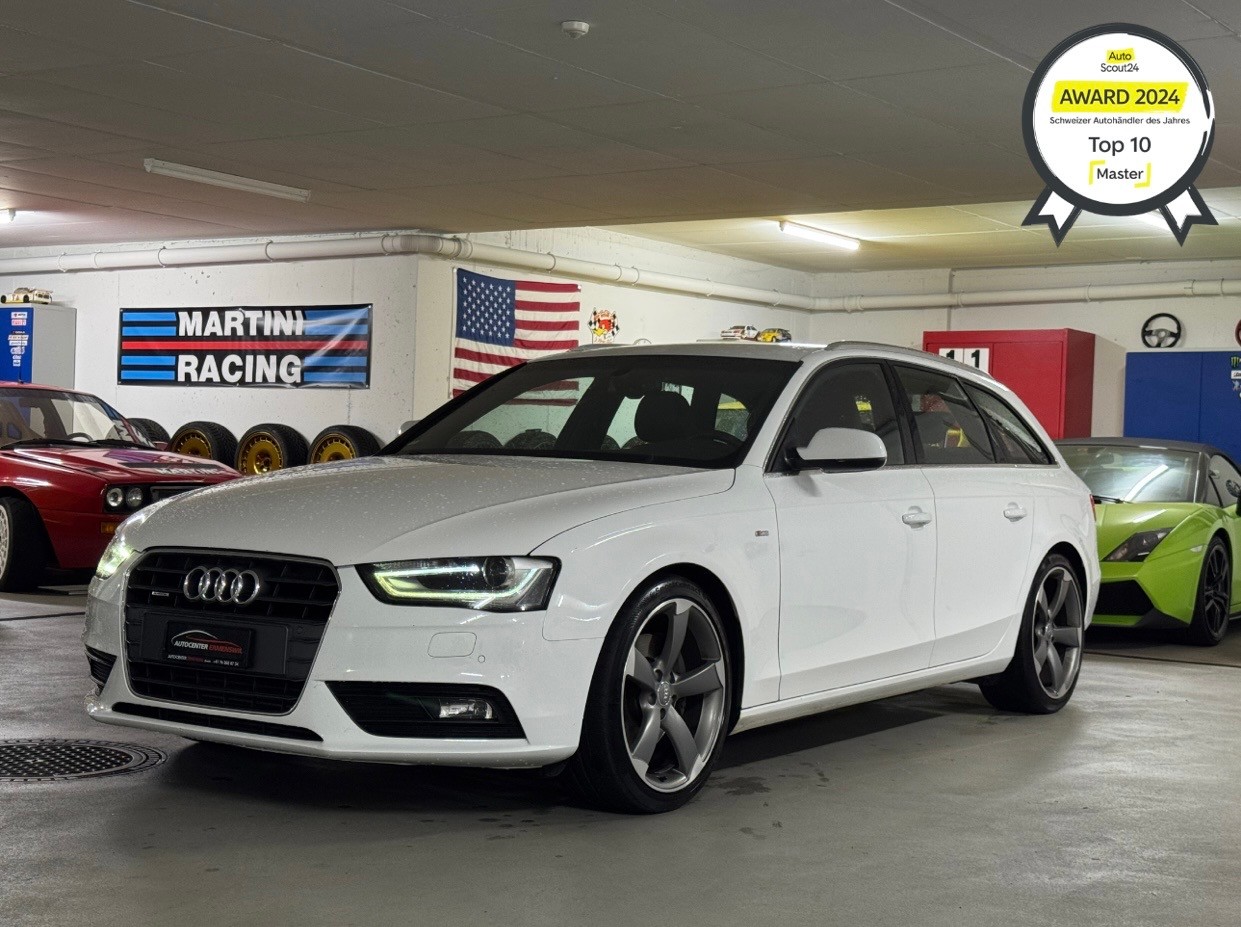 AUDI A4 Avant 2.0 TFSI quattro S-Line mit Anhängerkupplung-image-0