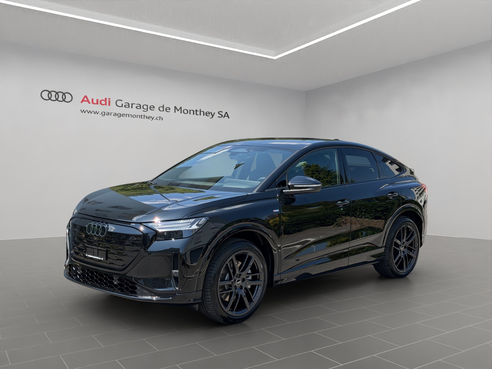 AUDI Q4 Sportback e-tron quattro performance Swiss Ski