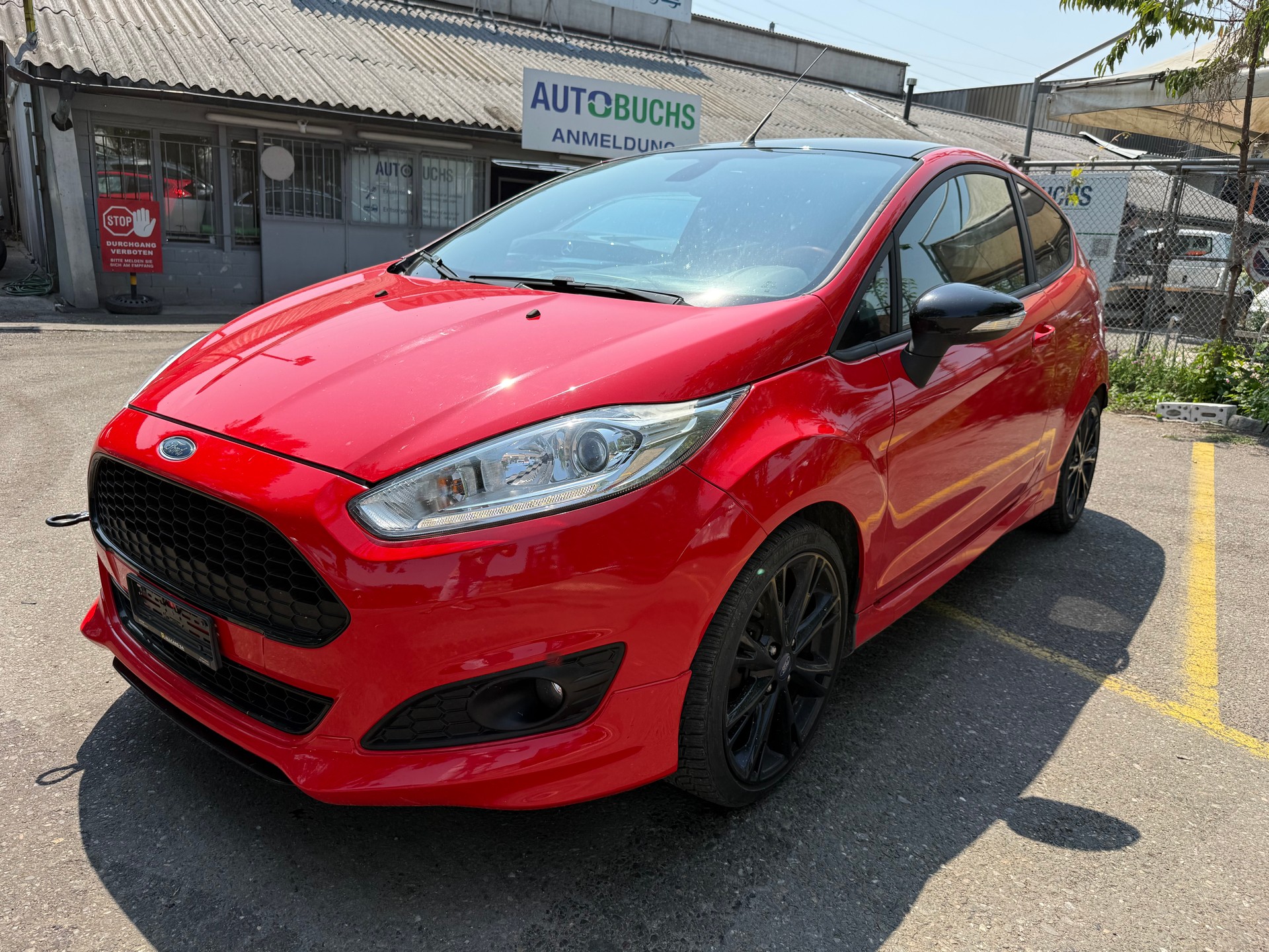 FORD Fiesta 1.0 SCTi Sport Red-image-2