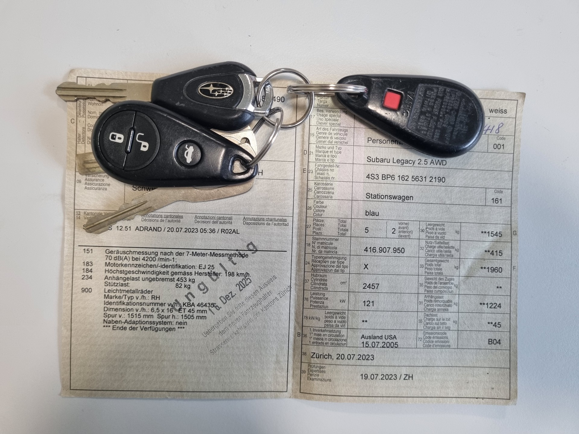 SUBARU Legacy 2.5i AWD Classic-image-8