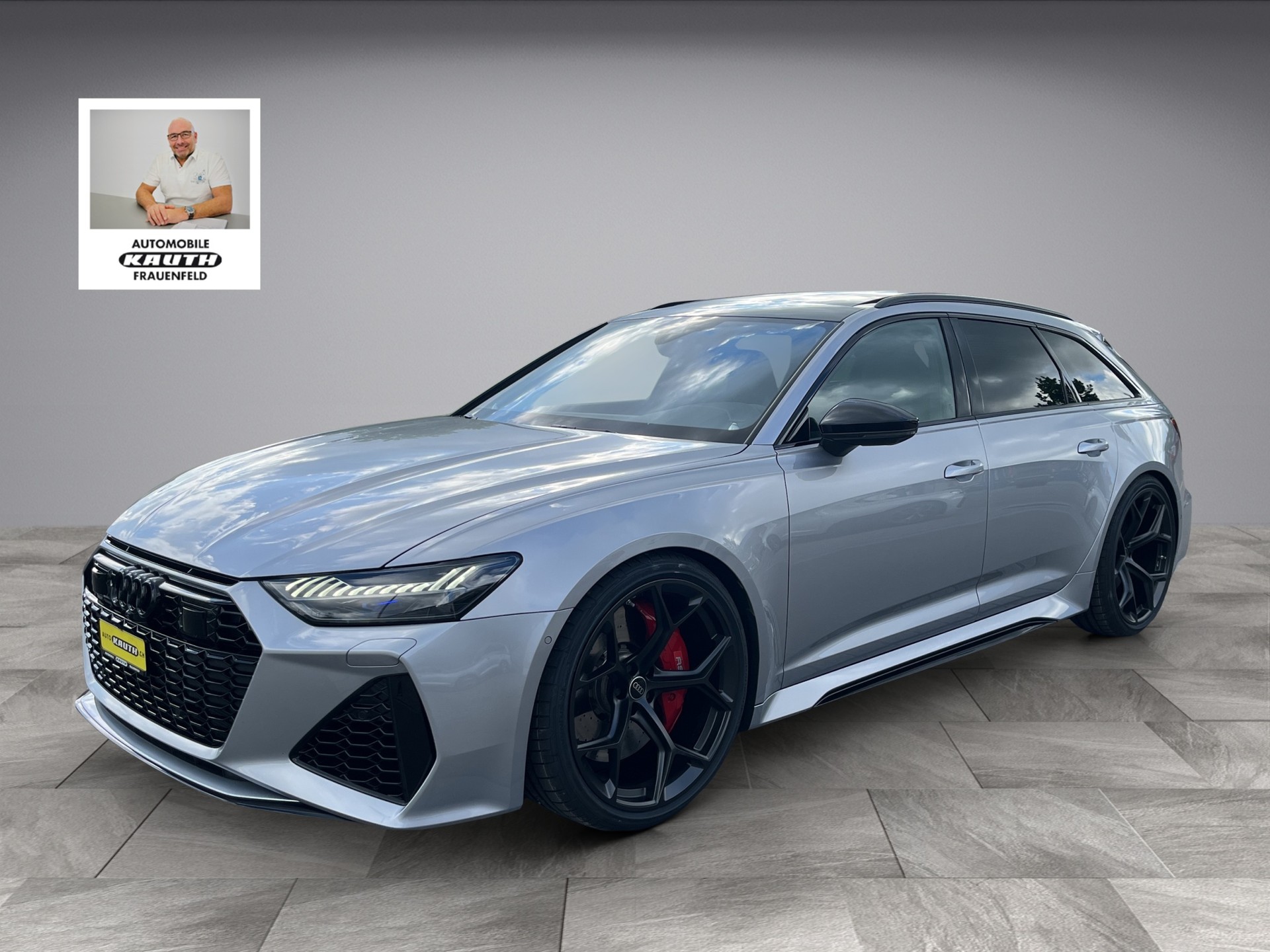 AUDI RS6 Avant 4.0 TFSI V8 Performance quattro*Panodach, B&O Adv (3D) Sound, AHK, KW Fahrwerk, (5-Jahre Garantie)-image-0
