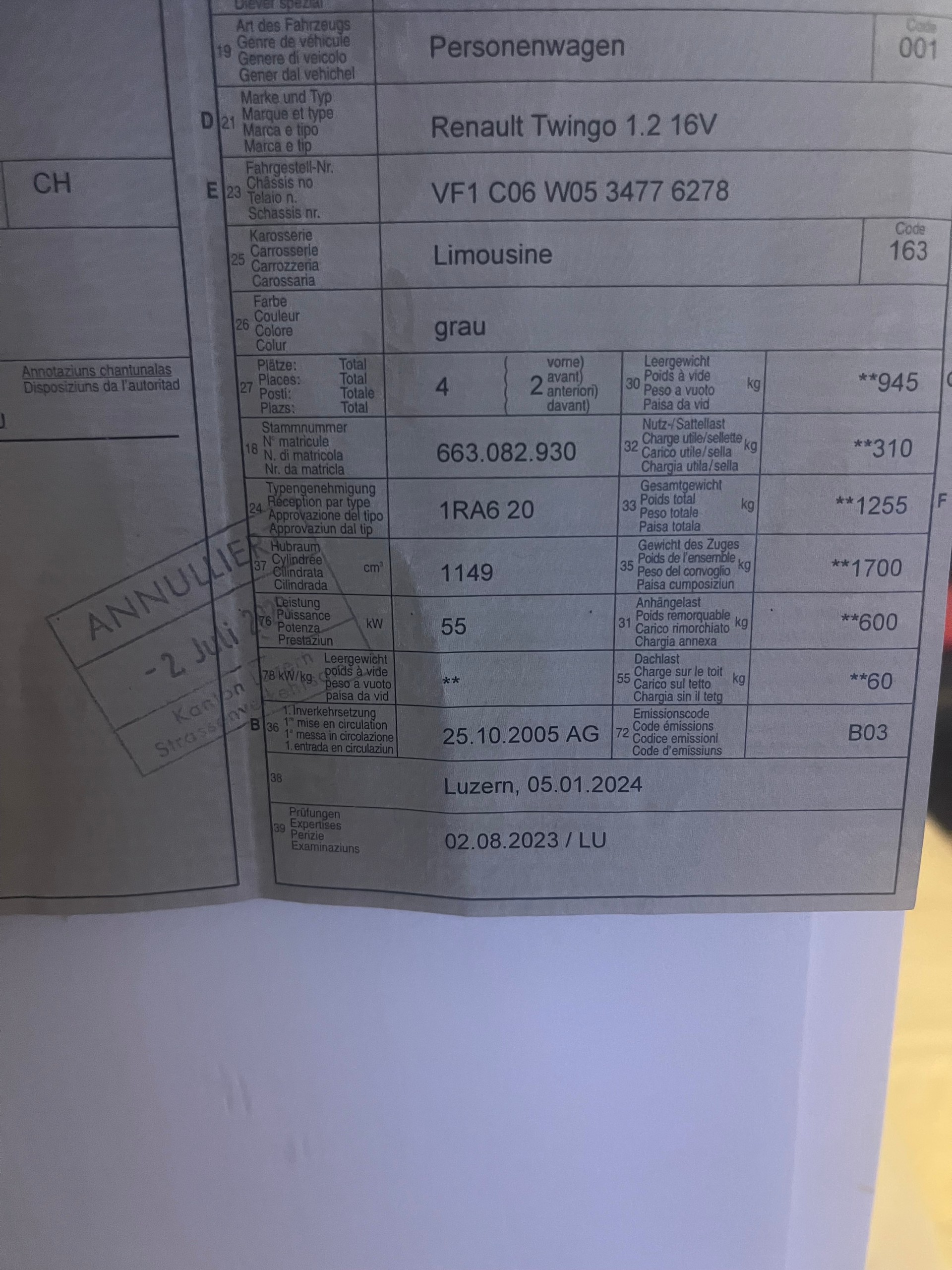 RENAULT Twingo 1.2 16V Initiale Advantage-image-5