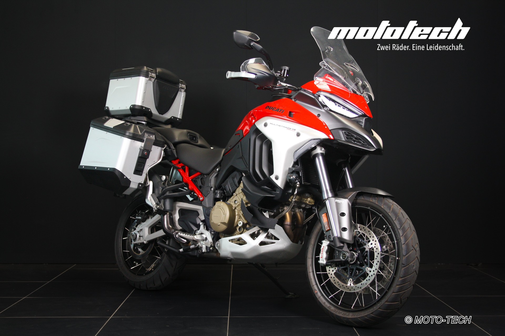 DUCATI Multistrada V4 Rally Travel Adventure