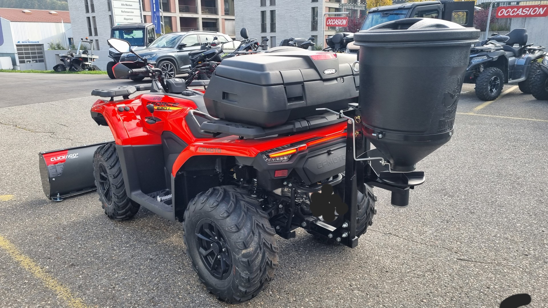 CF MOTO Ab MFK mit L7e Kleinmotorfahrzeug 90km/h-showroom-element-3