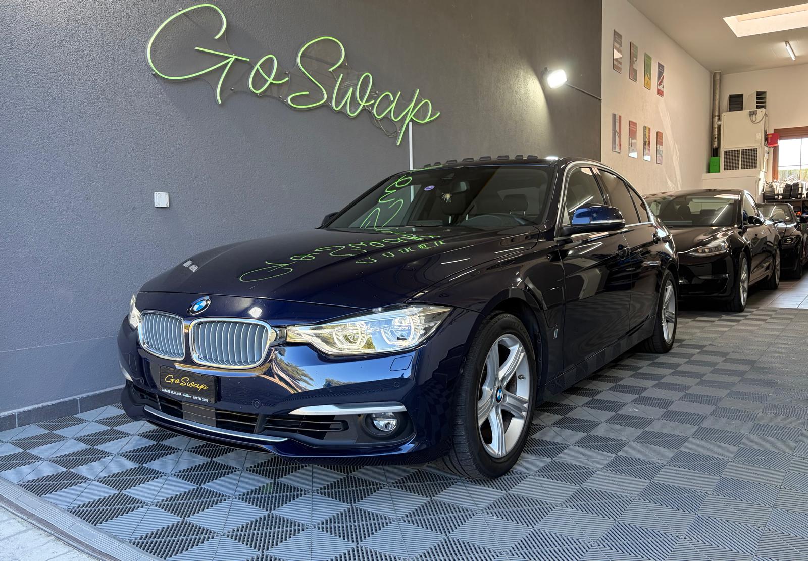 BMW 330e iPerformance Luxury Line Steptronic - Toit ouvrant - Caméra de recul - Régulateur de vitesse-image-0