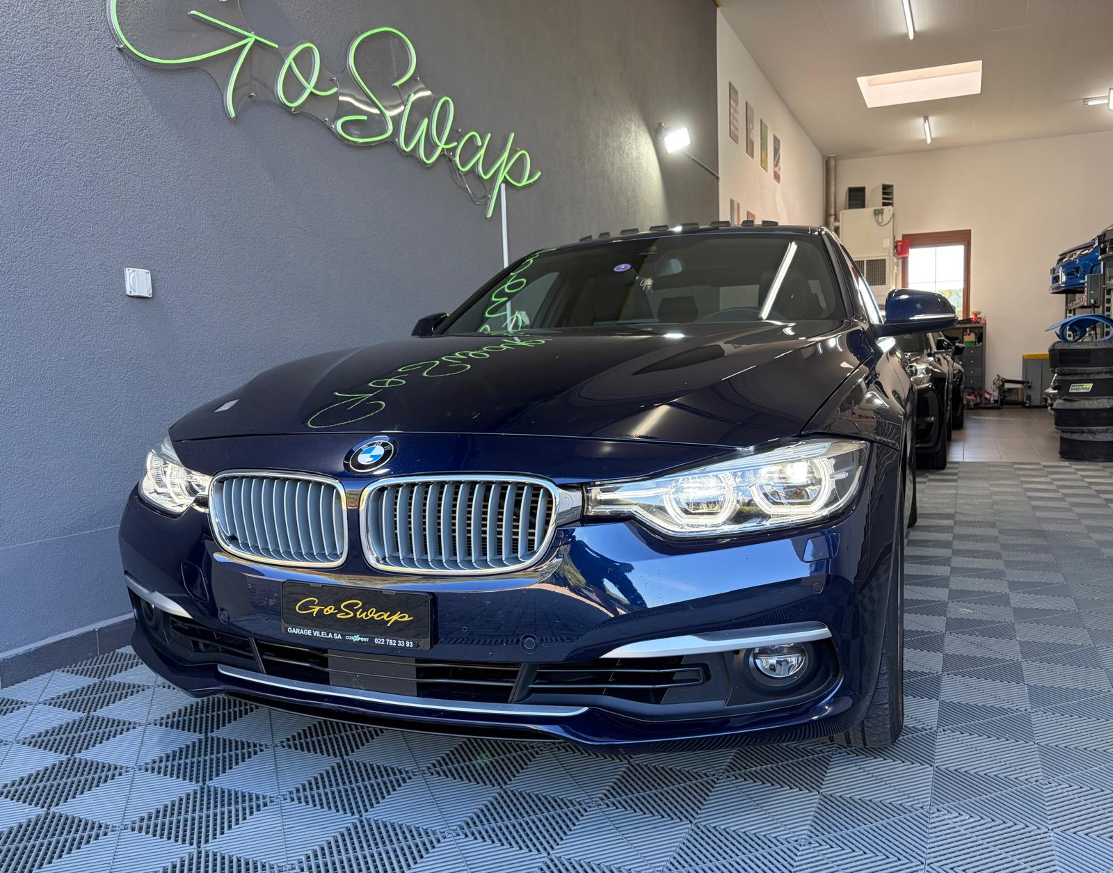 BMW 330e iPerformance Luxury Line Steptronic - Toit ouvrant - Caméra de recul - Régulateur de vitesse-image-2