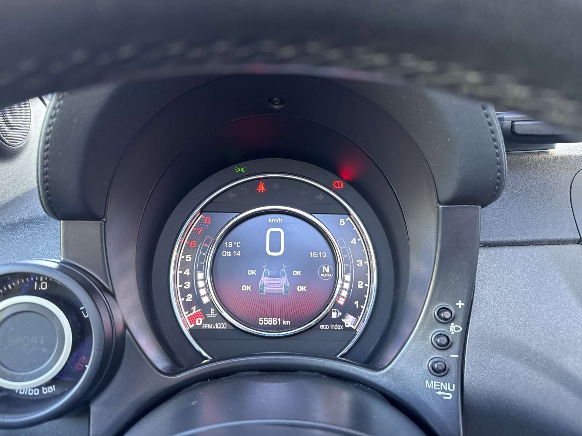 FIAT 595C 1.4 16V Turbo Abarth Competizione Dualogic-Automat-image-11