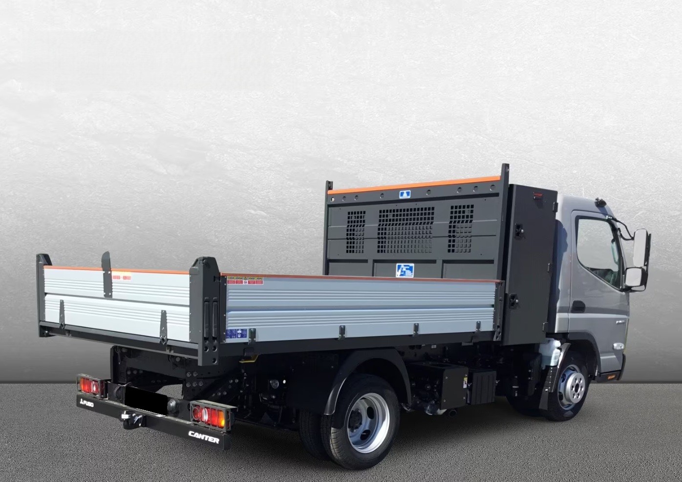 MITSUBISHI Fuso Canter 3C 15 Hinterkipper mit Staubox-image-3