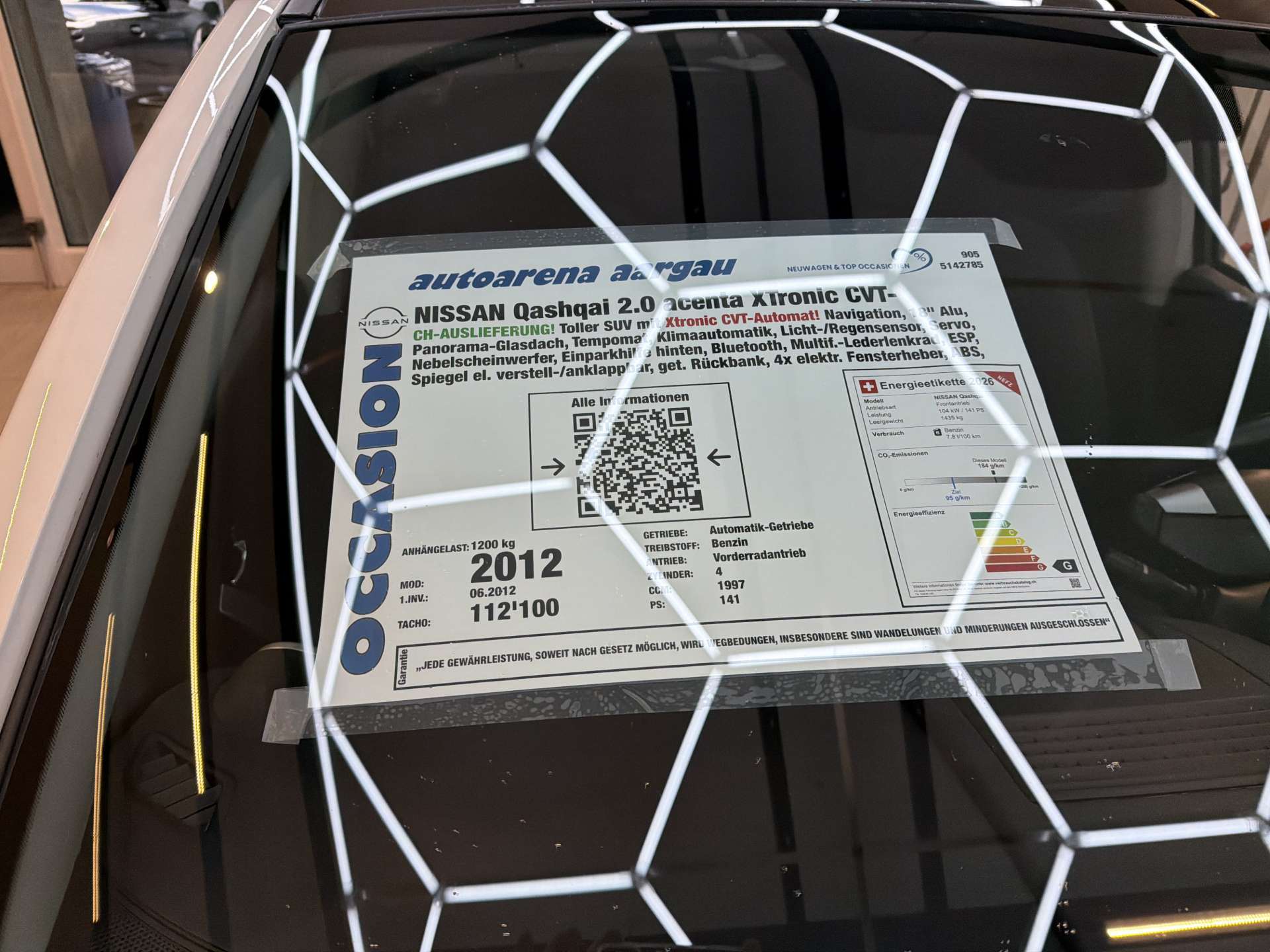 NISSAN Qashqai 2.0 acenta XTronic CVT-Automat-showroom-element-3