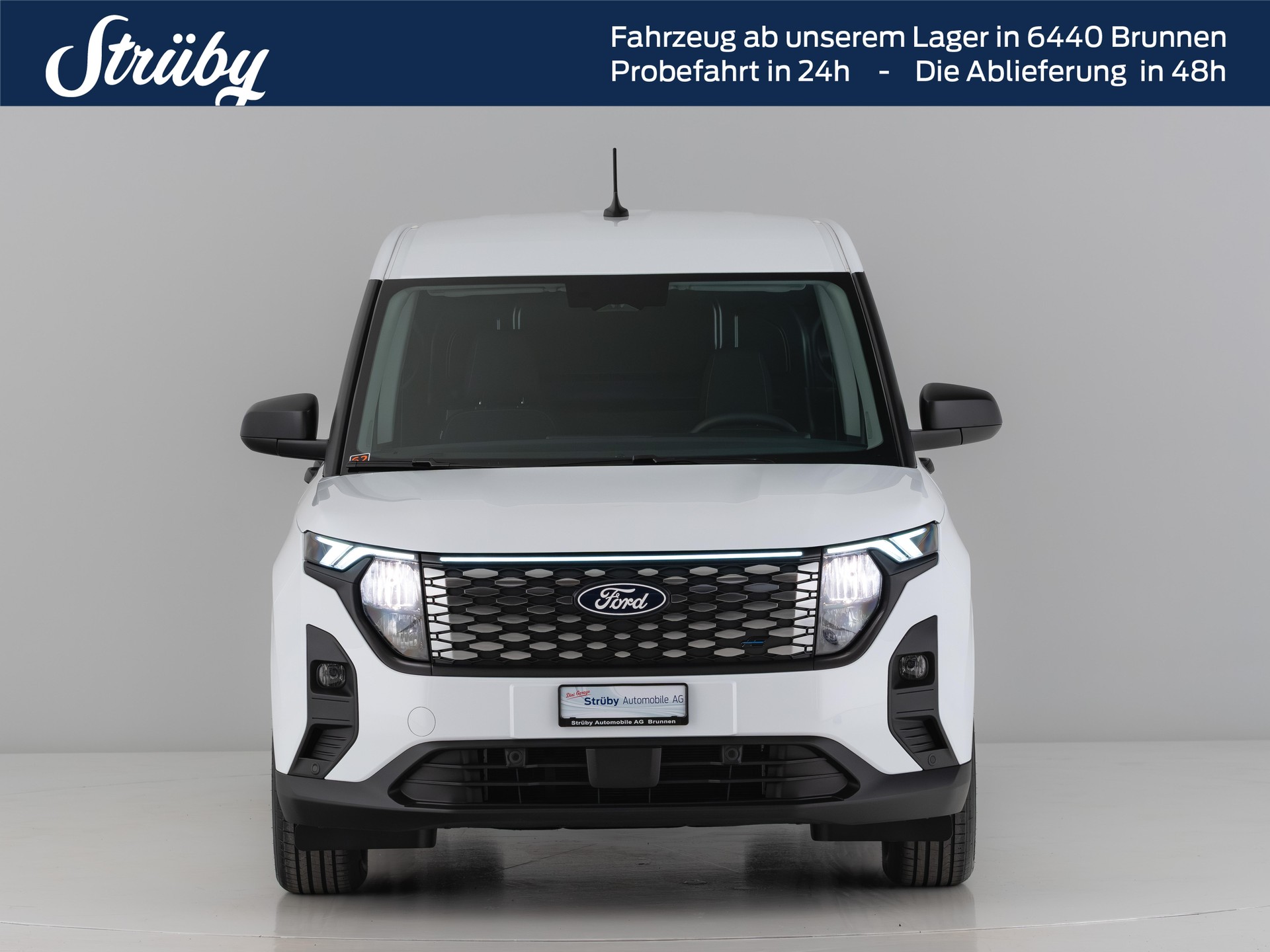 FORD E-Transit Courier Van Trend-image-1