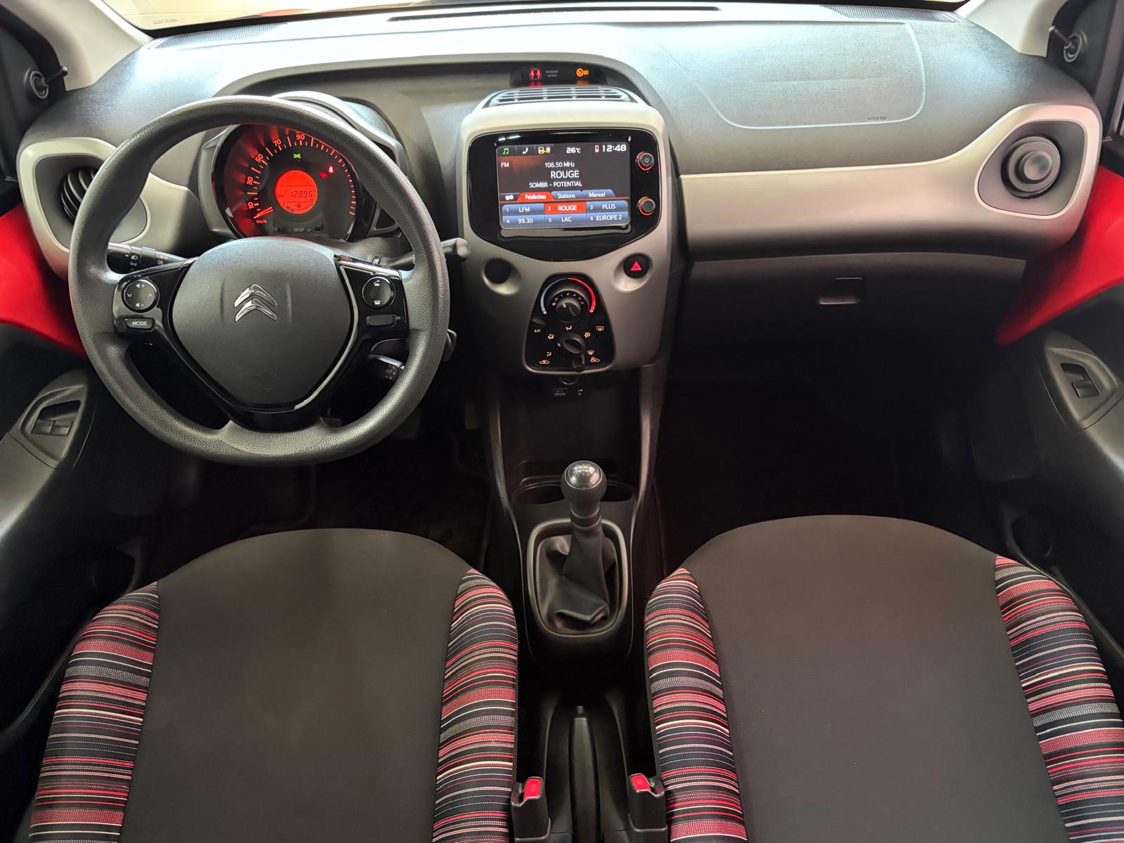 CITROEN C1 1.2 VTi Shine - Caméra de recul - Régulateur de vitesse-image-10