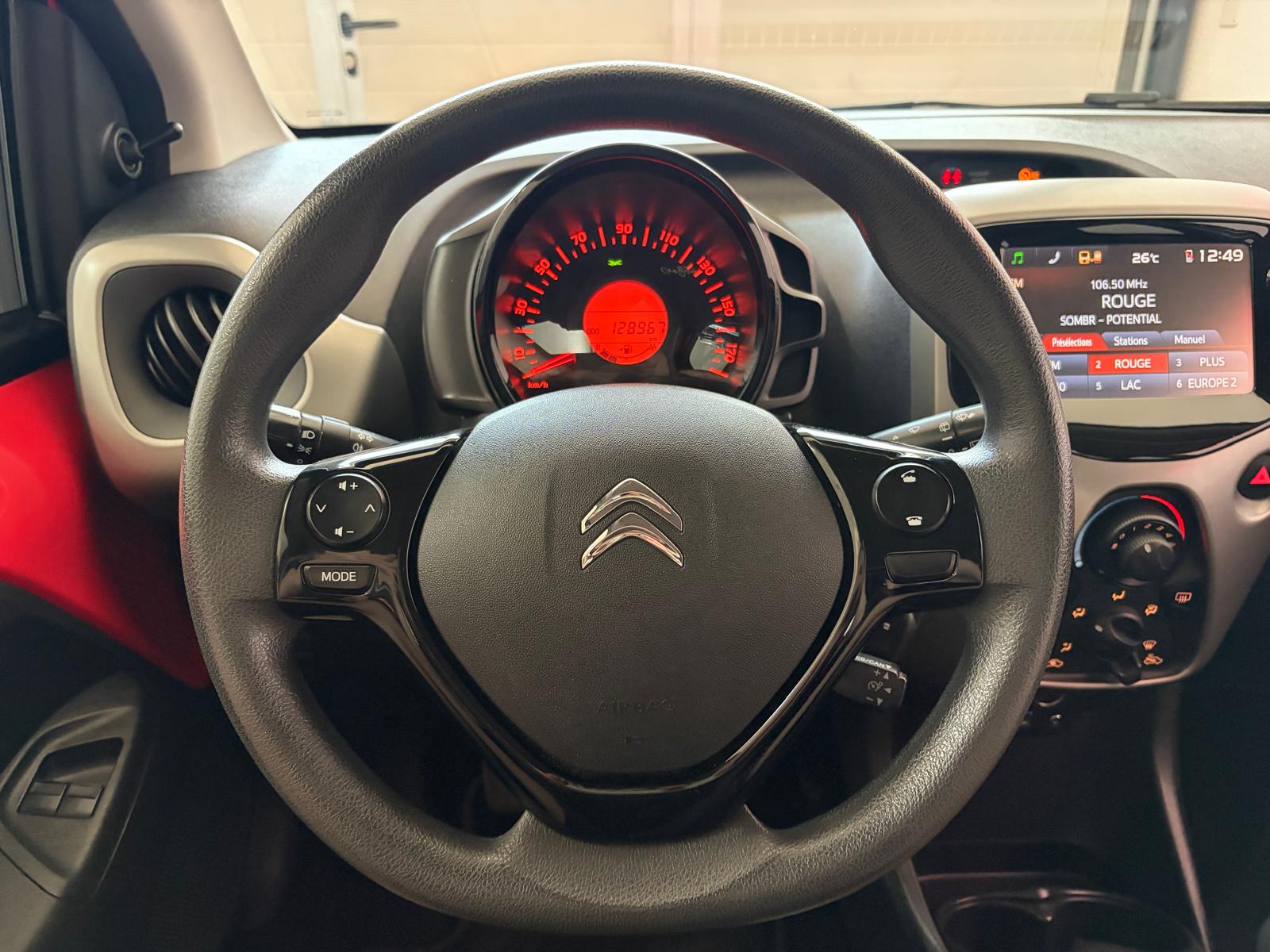 CITROEN C1 1.2 VTi Shine - Caméra de recul - Régulateur de vitesse-image-12