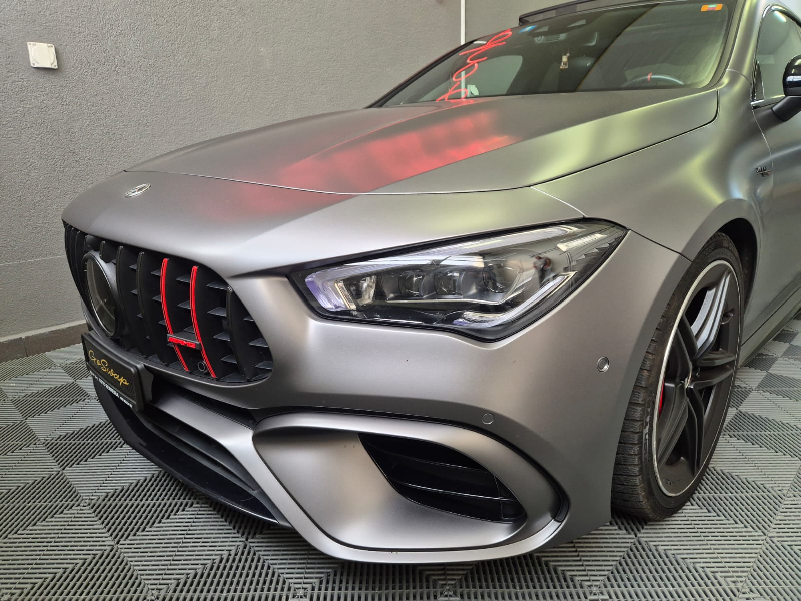 MERCEDES-BENZ CLA 45 S AMG 4Matic+ 8G-DCT *Toit ouvrant *Gris "mat"-image-2