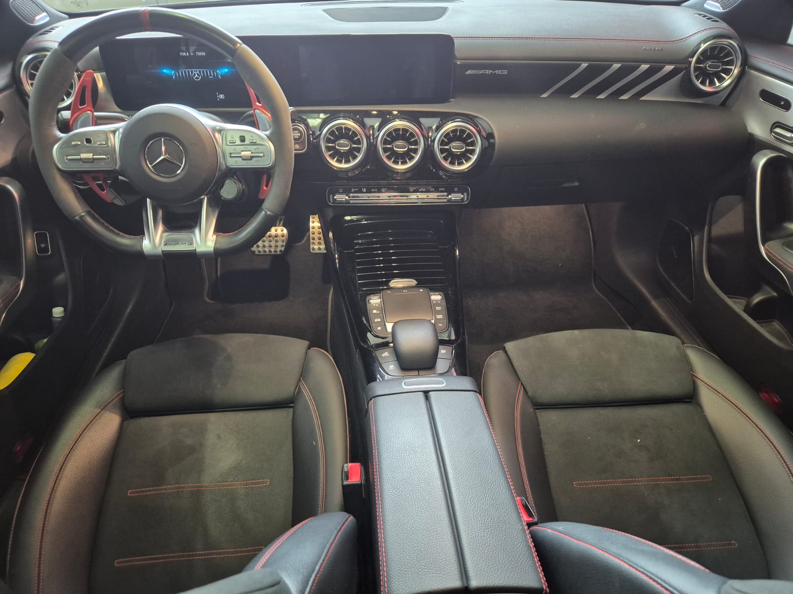 MERCEDES-BENZ CLA 45 S AMG 4Matic+ 8G-DCT *Toit ouvrant *Gris "mat"-image-8