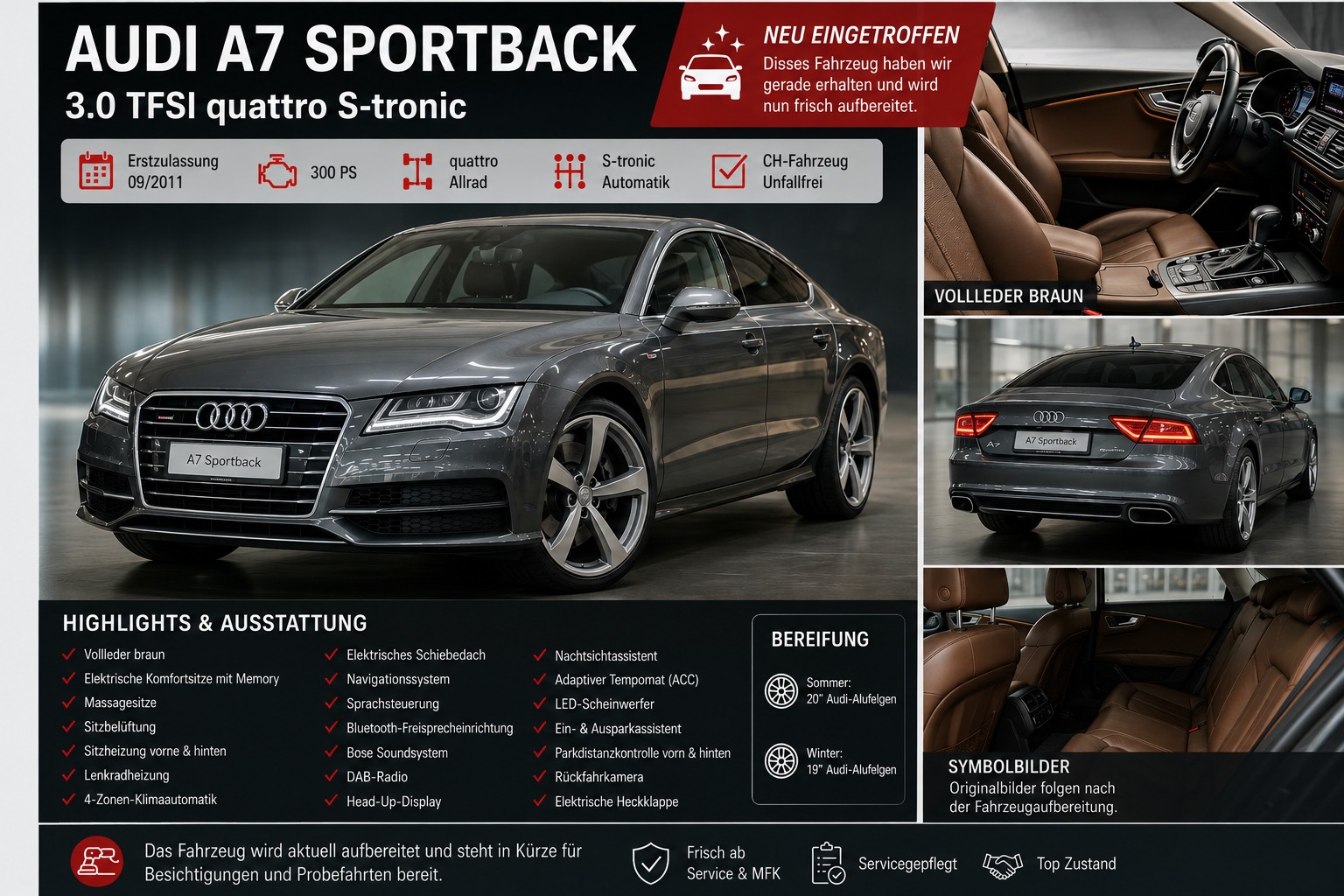 AUDI A7 Sportback 3.0 TFSI quattro S-tronic-image-25