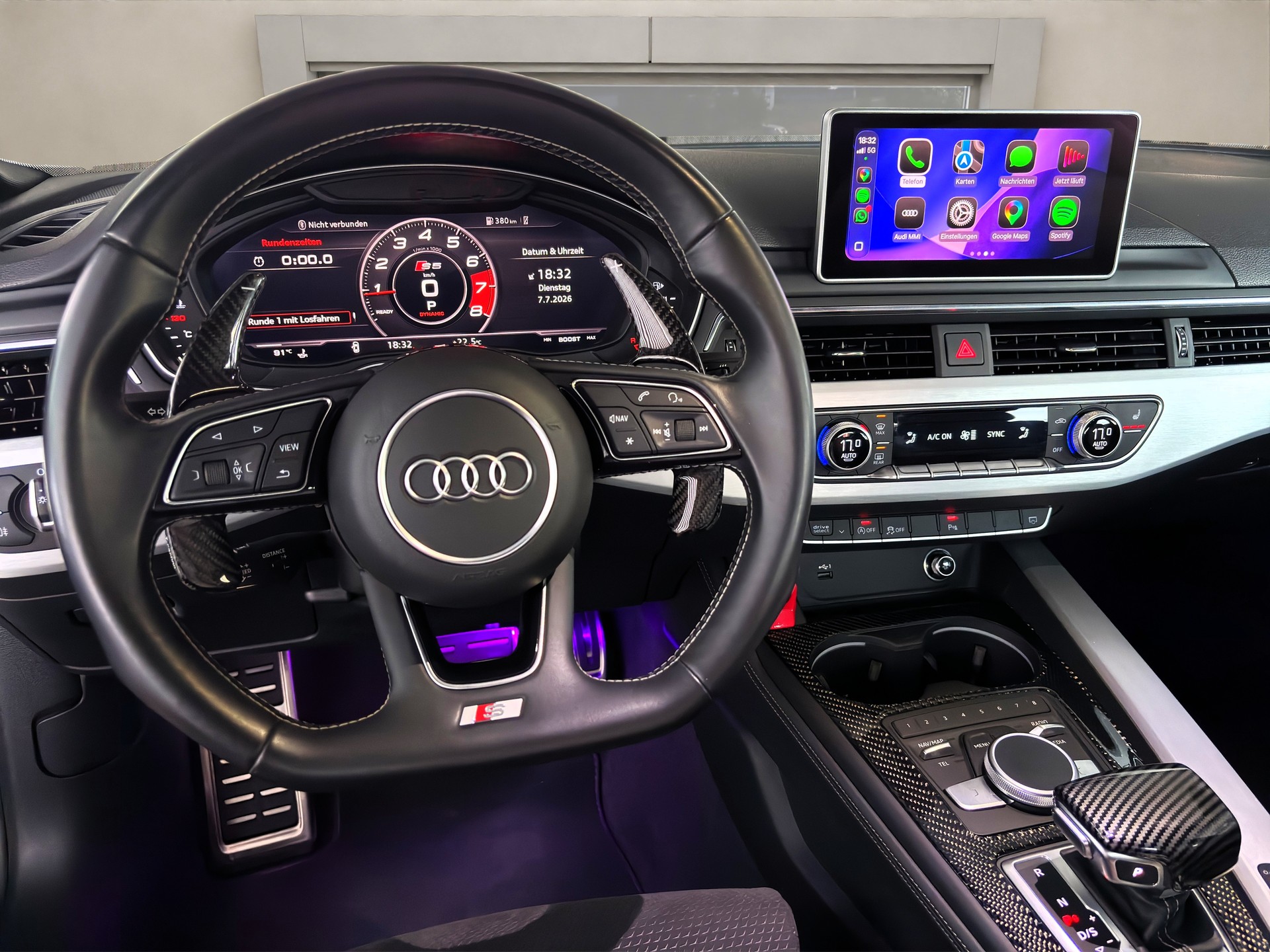 AUDI S5 Sportback 3.0 TFSI quattro tiptronic❗BLACK-EDITION❗✅CH-Fahrzeug & 8-fach bereift✅-image-12