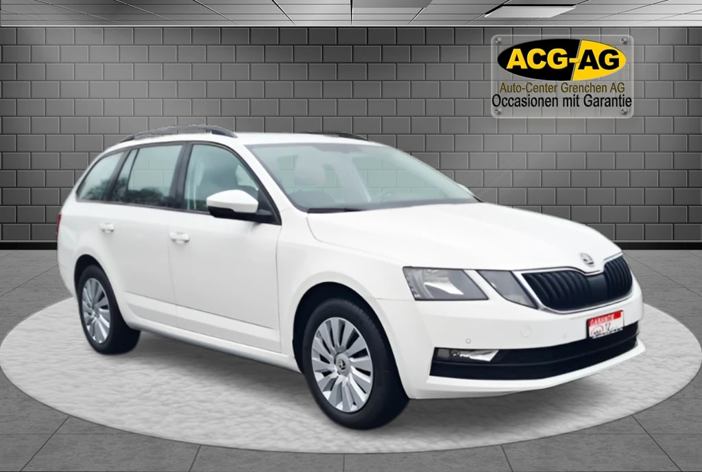 SKODA Octavia Combi 1.6 TDI Ambition DSG ** Gr-Navi ** Abstandsregelsysteme ** Anh-Kupplung ** Frisch Ab MFK & Service **-image-0