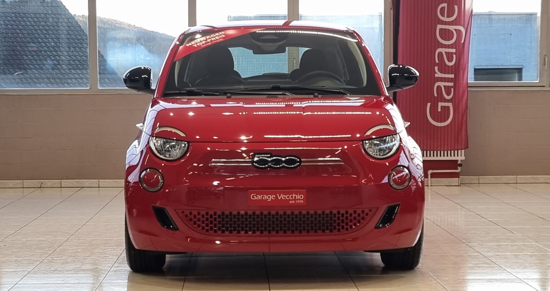 FIAT 500 Red electric 42 KWh 118 PS-image-0