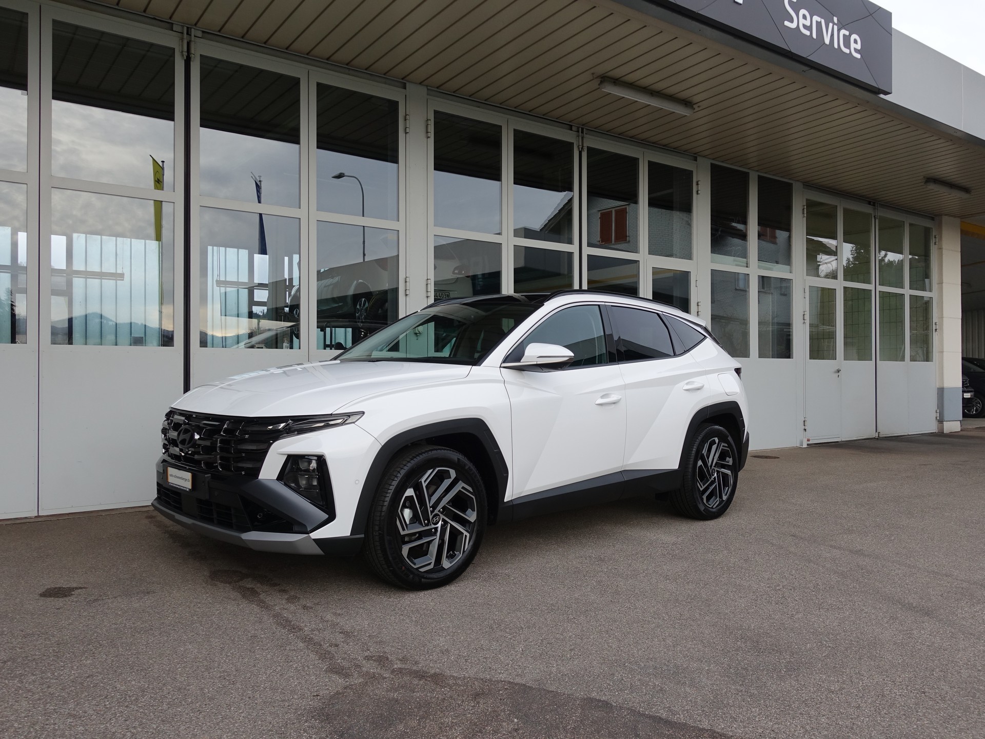 HYUNDAI Tucson 1.6 48V Vertex 4WD Glasschiebedach-image-17
