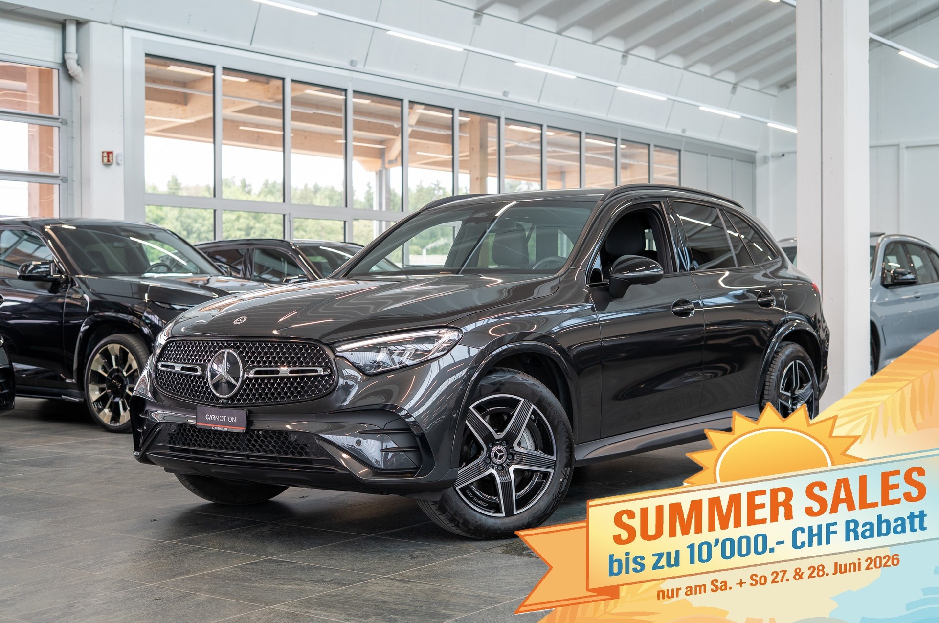 MERCEDES-BENZ GLC 300 d AMG Line 4matic / Rückfahrkamera / el.Sitze / Ambientebeleuchtung-image-0