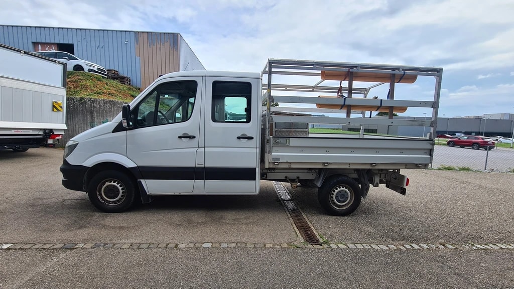 MERCEDES-BENZ Sprinter 316 CDI Lang **Brücke mit Dopplelkabine ** 7-Plätzer ** Anh-Kupplung ** Frisch Ab MFK & Service **-image-3