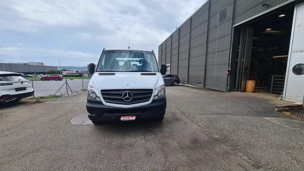MERCEDES-BENZ Sprinter 316 CDI Lang **Brücke mit Dopplelkabine ** 7-Plätzer ** Anh-Kupplung ** Frisch Ab MFK & Service **-image-1