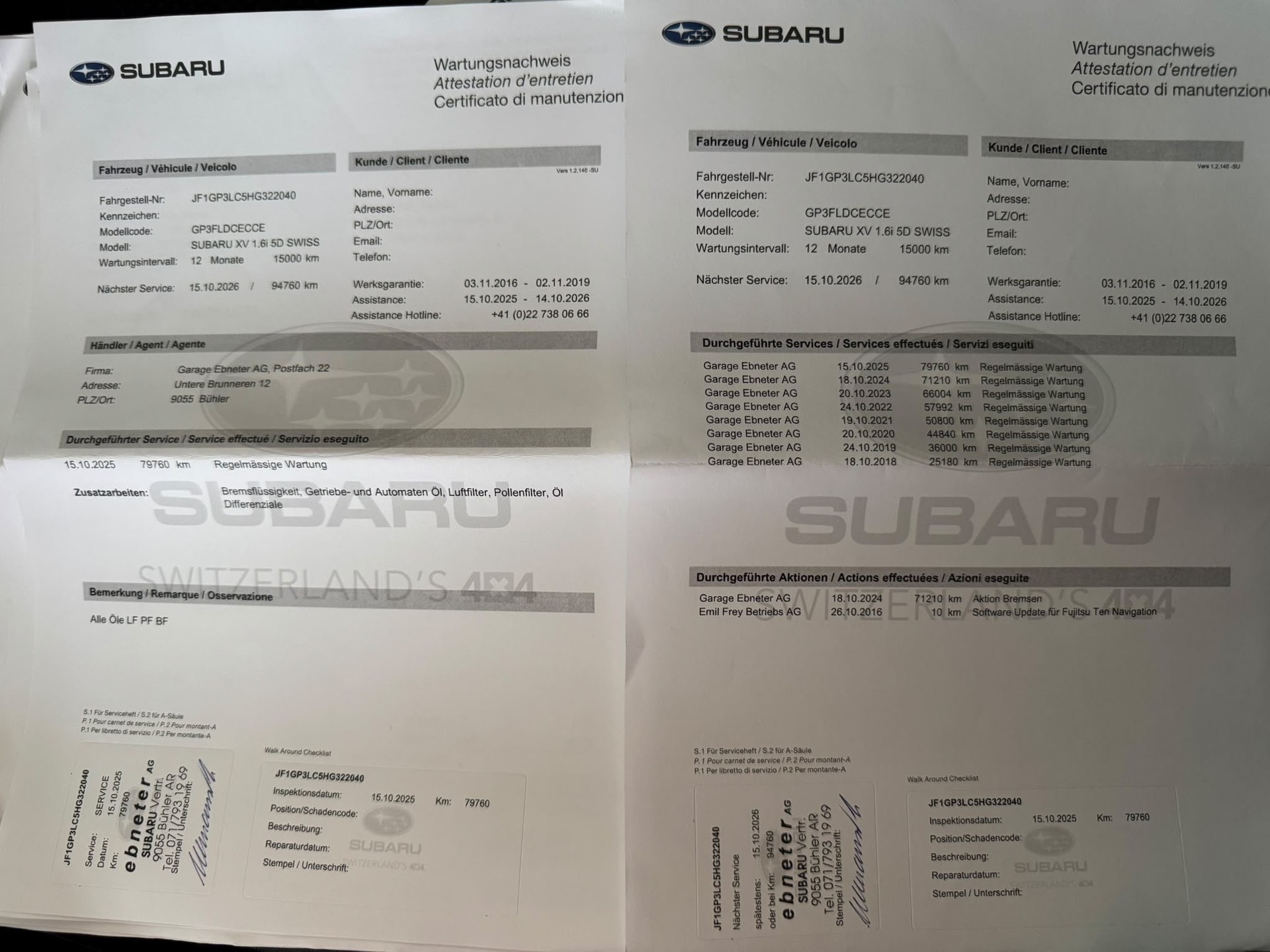 SUBARU XV 1.6 Swiss Two AWD CVT (Finanzierung möglich)-image-14