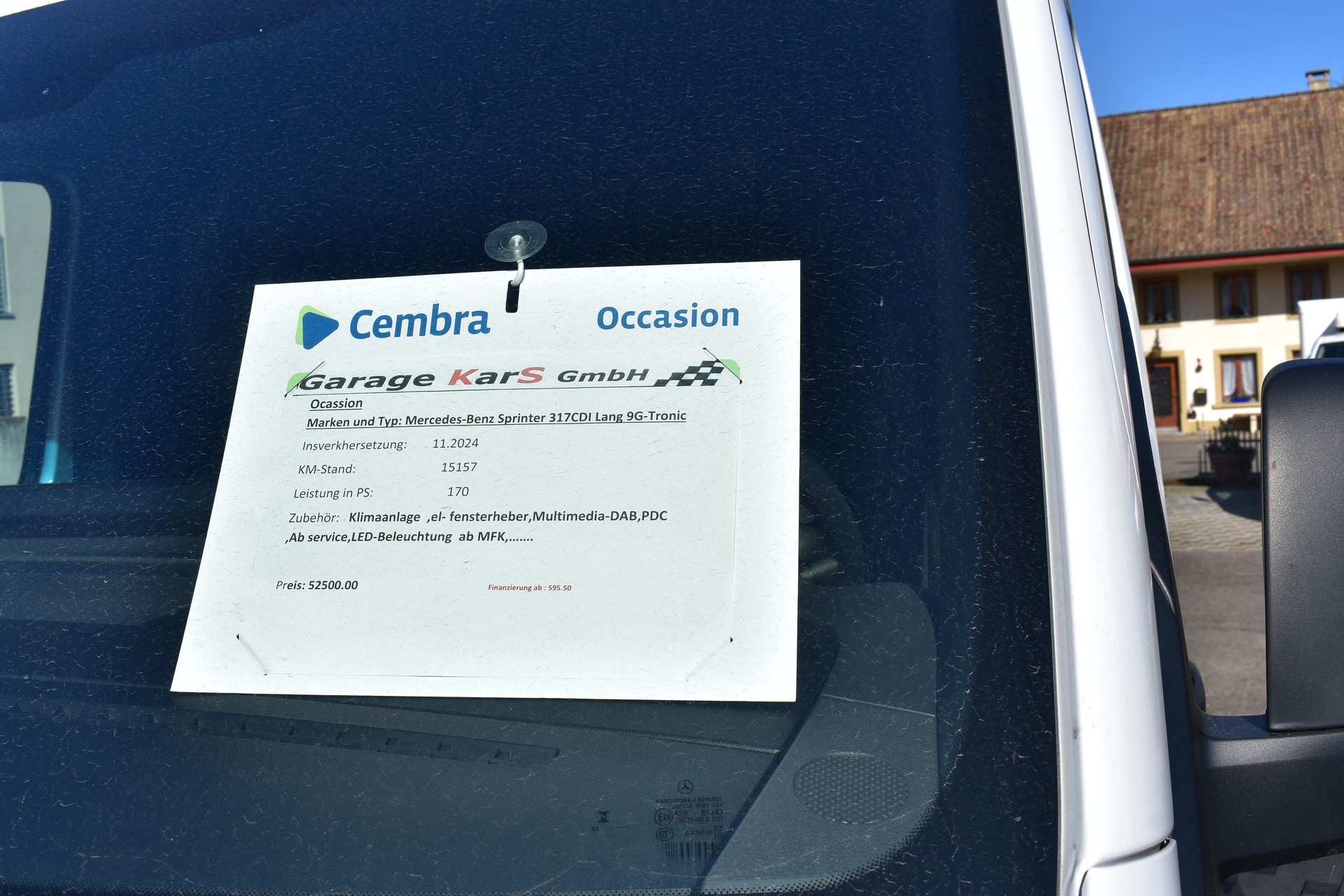 MERCEDES-BENZ Sprinter 317 CDI Lang 9G-TRONIC-image-7