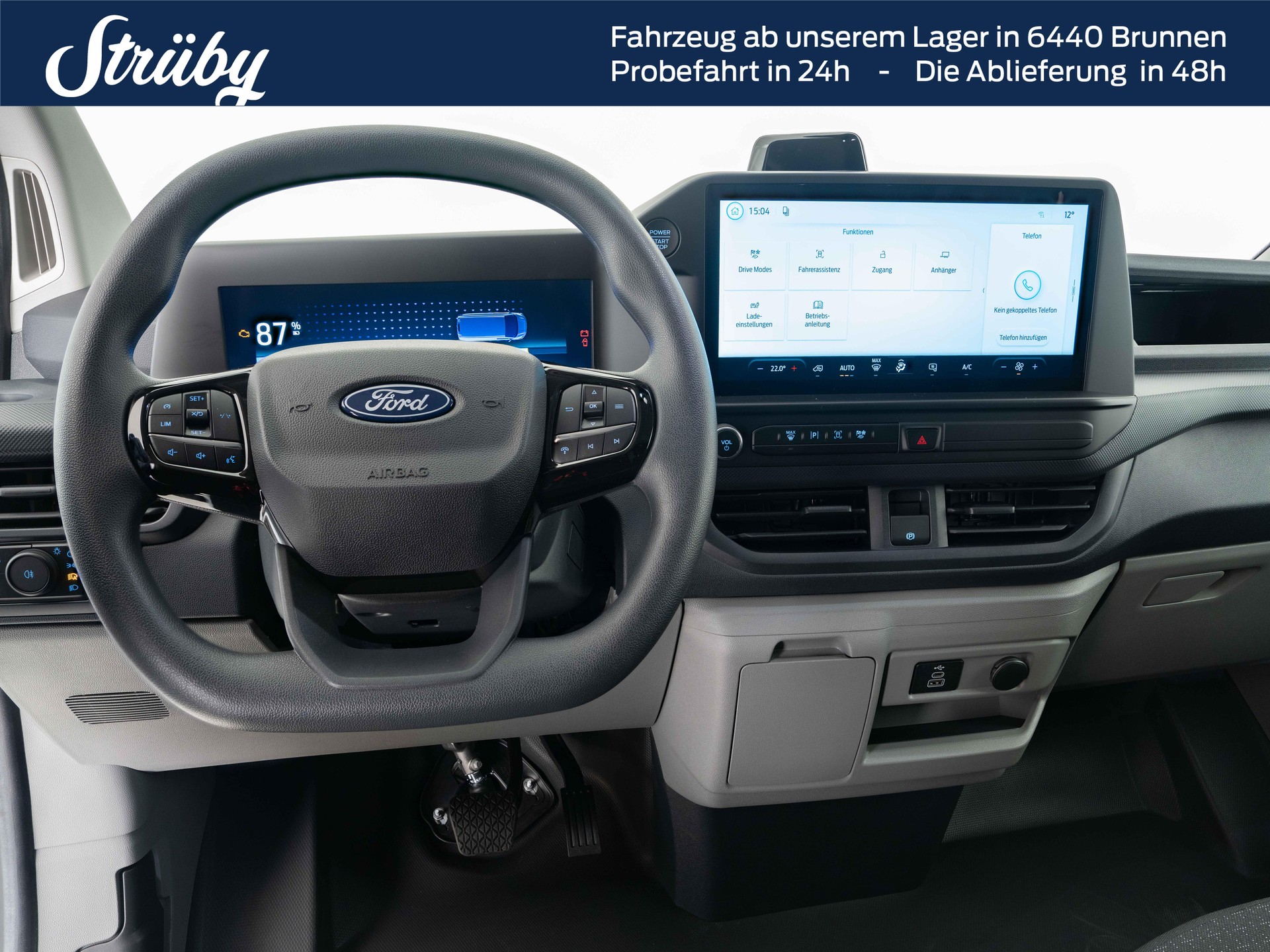 FORD Transit Custom Van 320 L2 2.5 Duratec 233PS Trend PHEV-image-22