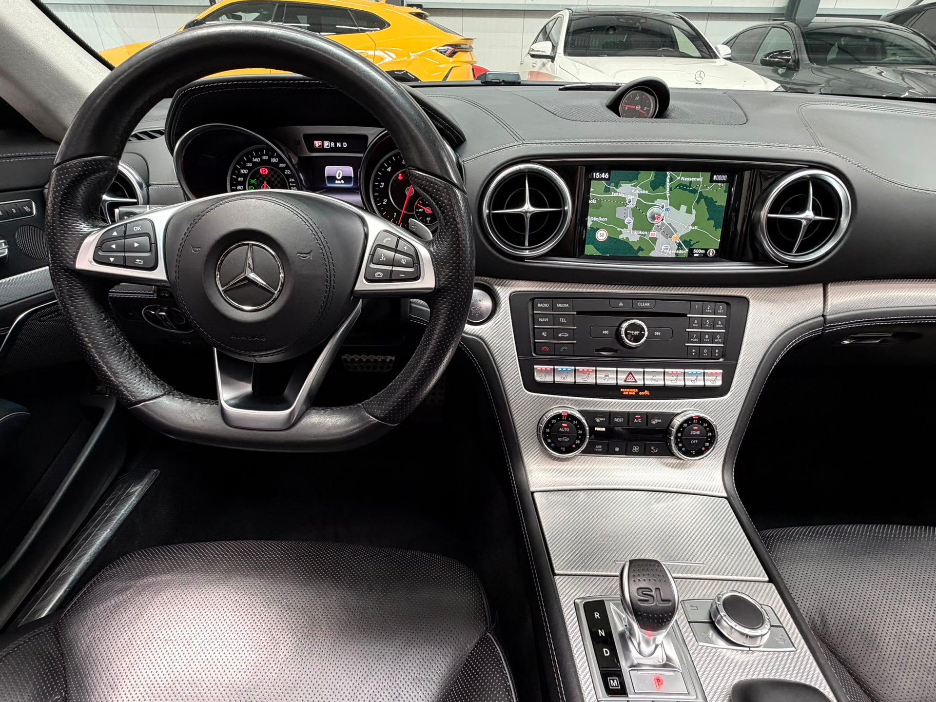 MERCEDES-BENZ SL 400 9G-Tronic AMG Line "Designo Grau Matt"-image-16
