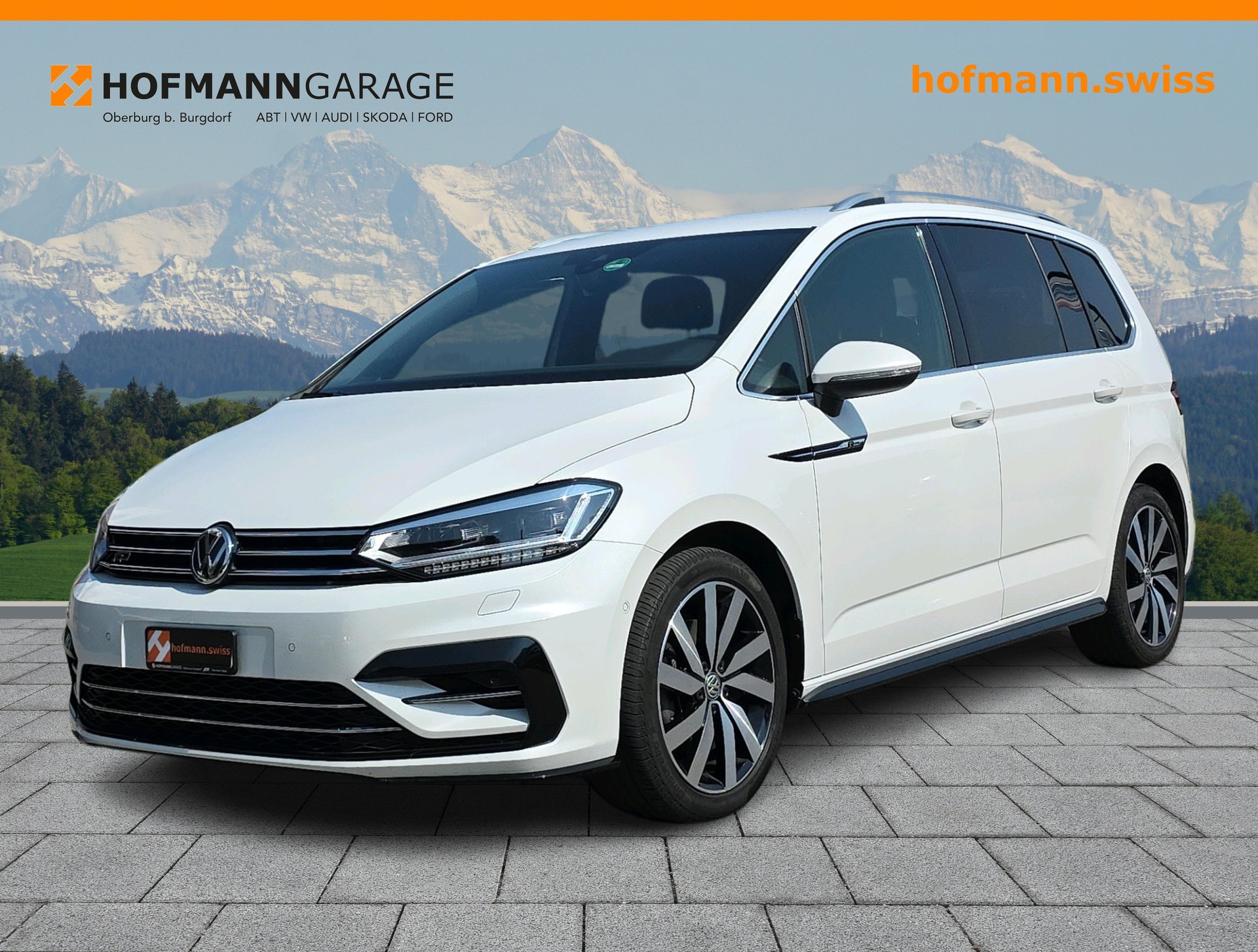 VW Touran 2.0 TDI BlueMotion Technology Highline DSG - 7-Plätzer - AHK demontierbar-image-0